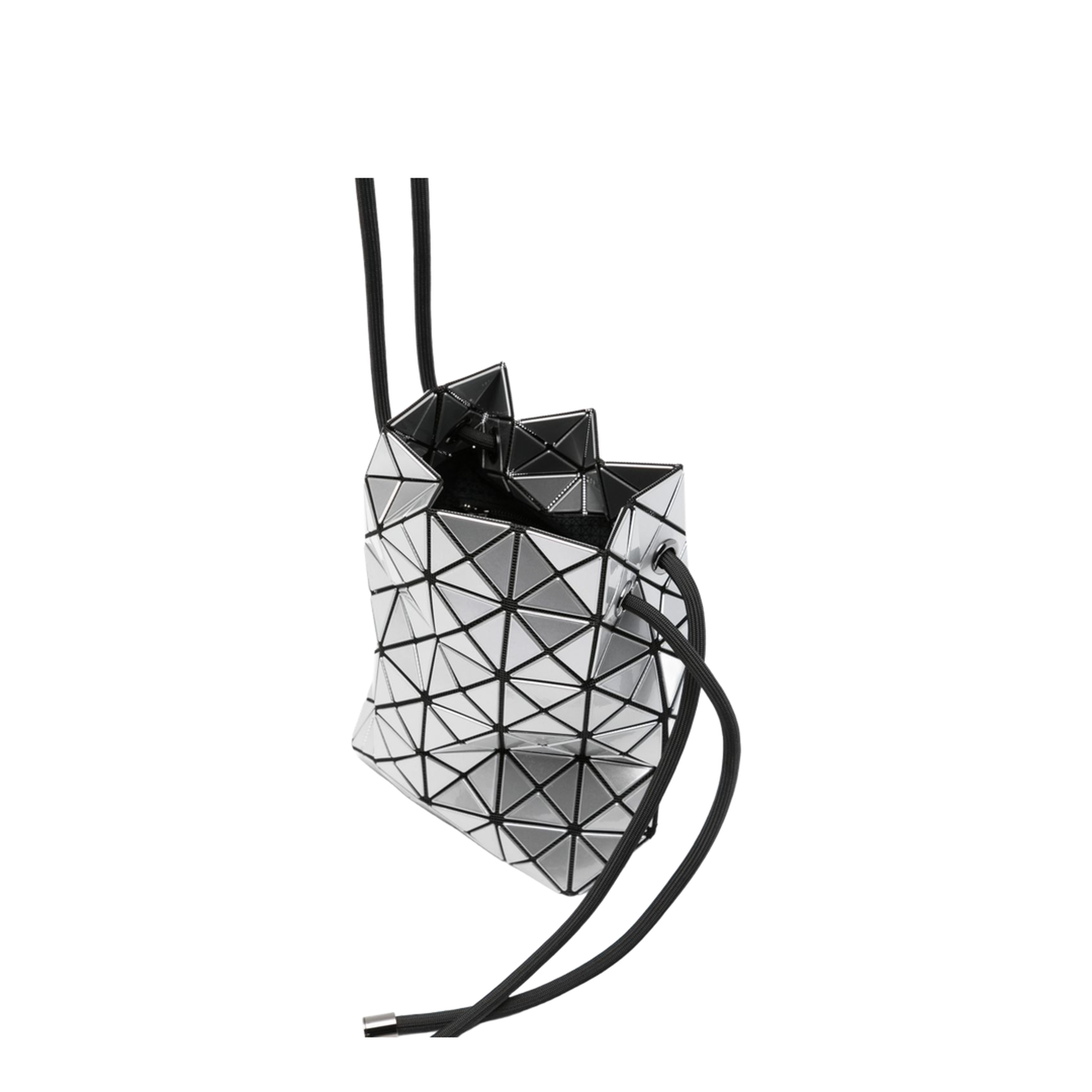 WRING PVC Bucket Bag - Silver (no.91)