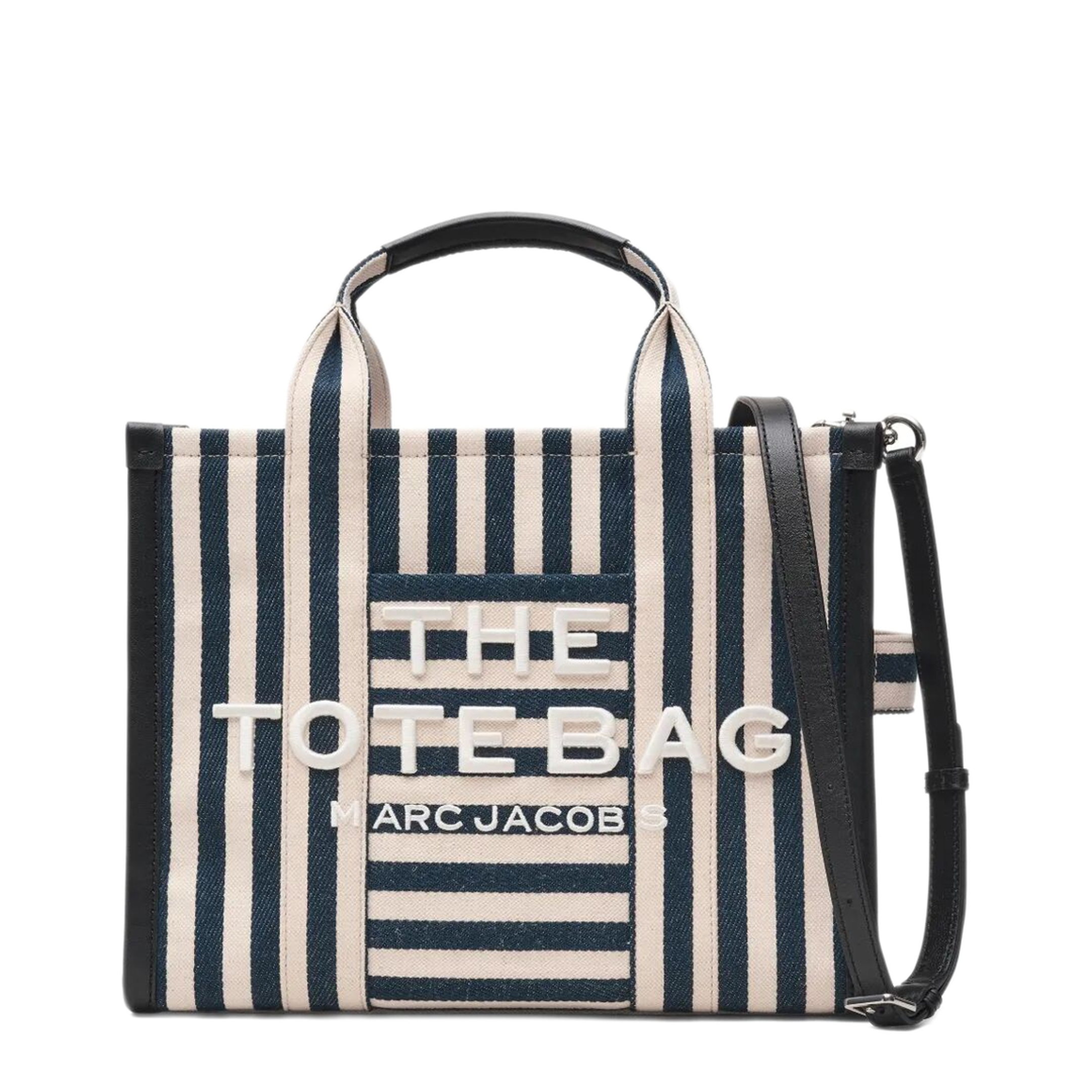 MAYFEYR - Marc Jacobs - Stripe Canvas Medium Tote Bag - 2S6HTT021H02