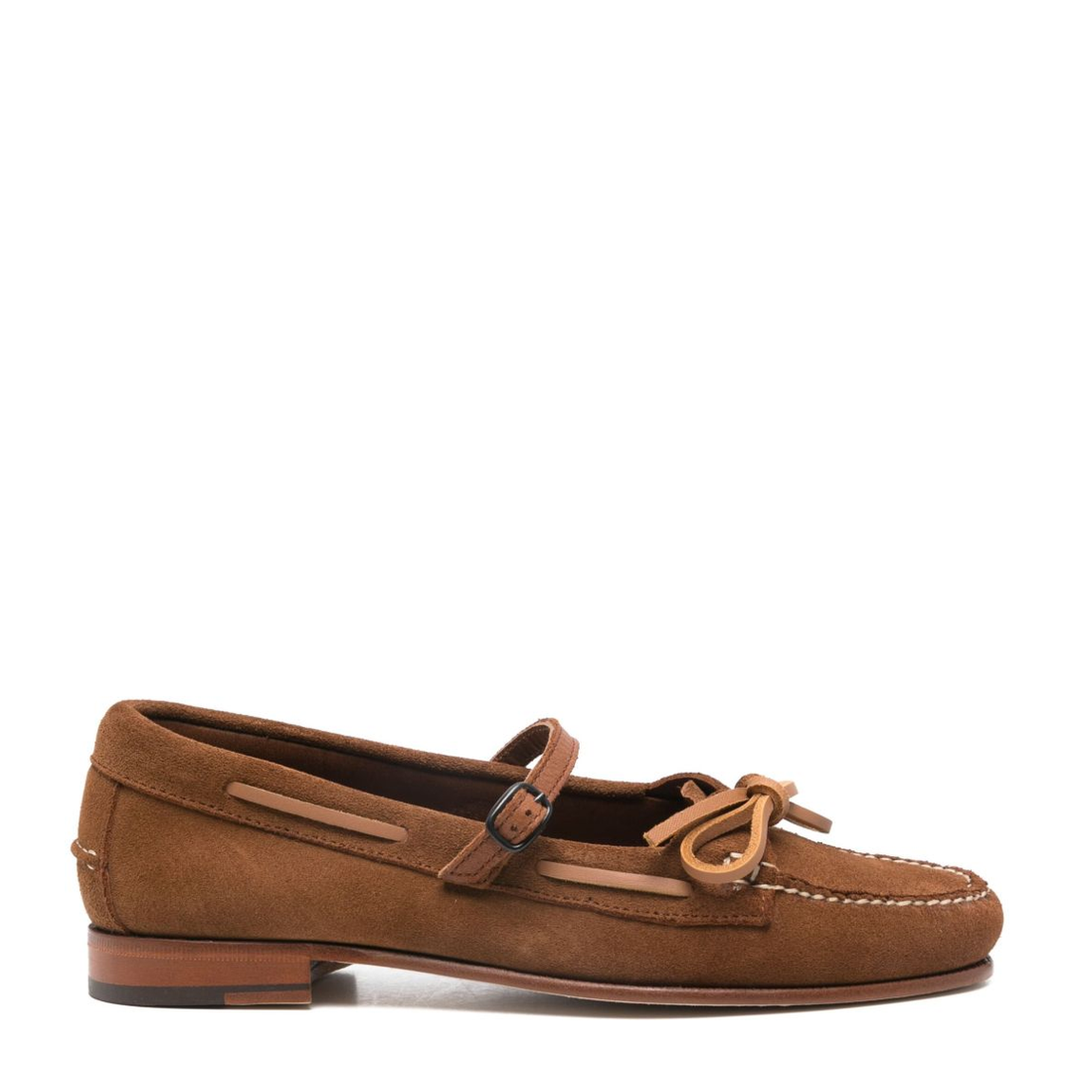 MAYFEYR - Hereu - Flat Shoes Leather Brown - LOSUWFS25TABAC
