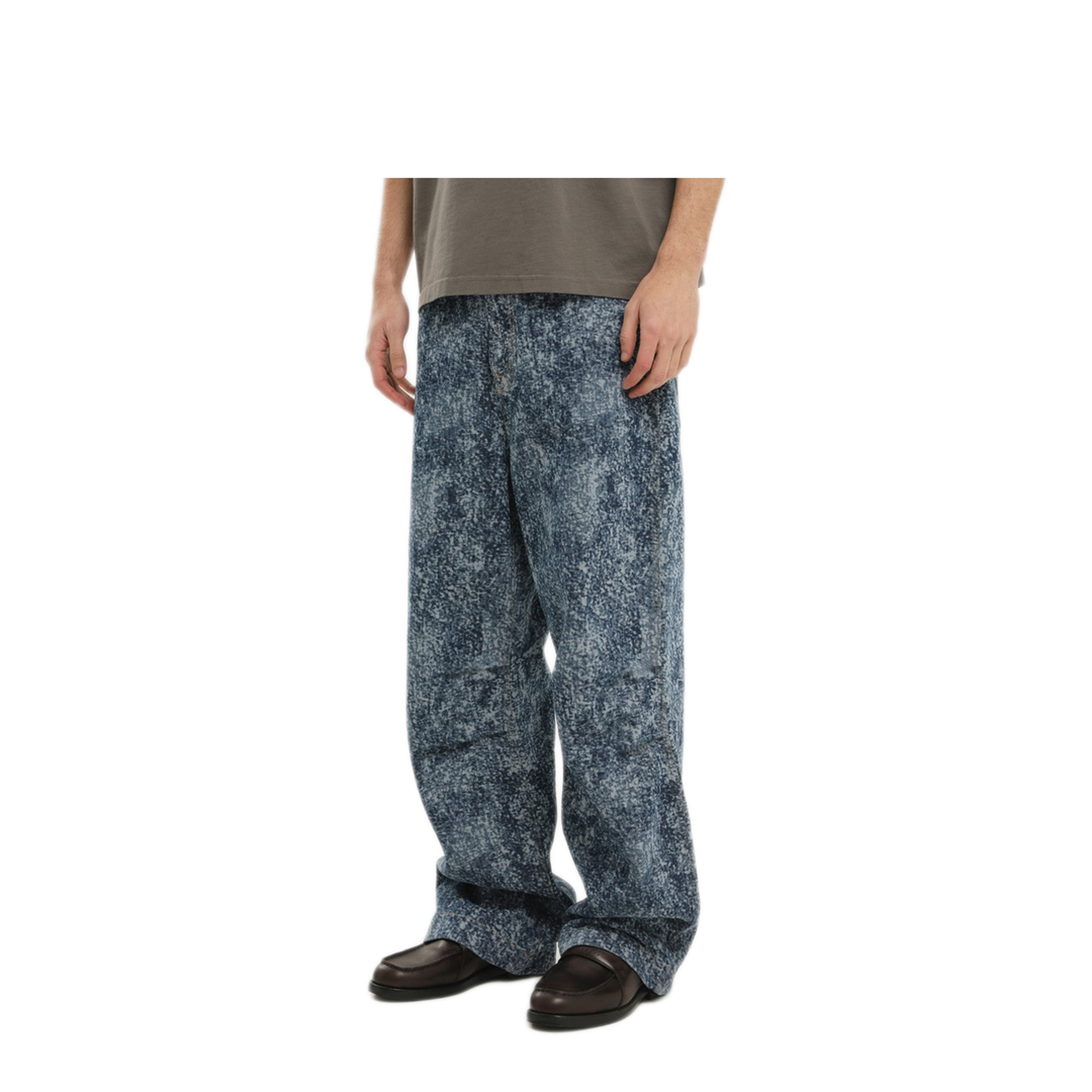 MAYFEYR - 1989 STUDIO - Pantaloni Marble Mastiff In Denim - F04MCE006DEN0016100