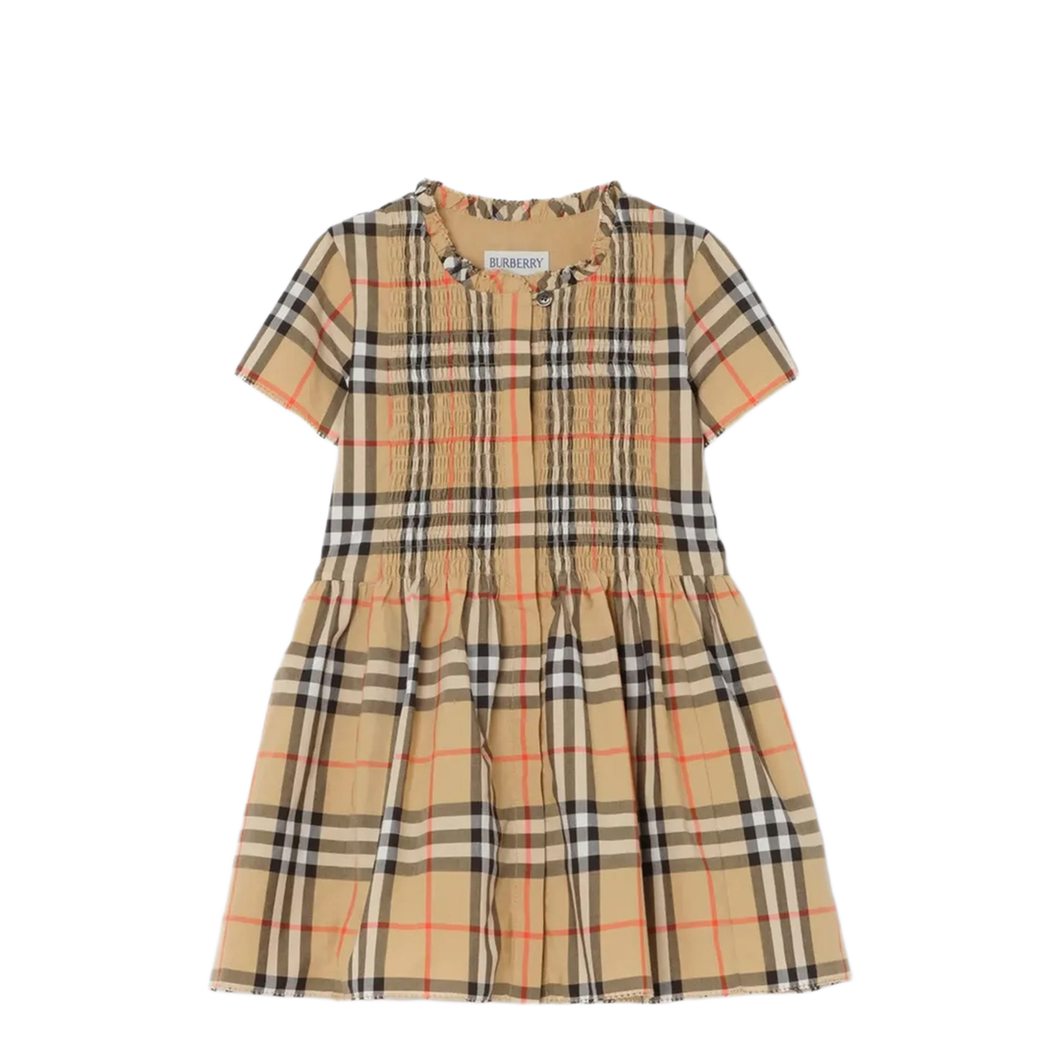MAYFEYR - Burberry - Check Cotton Dress - 8126828171444B9368