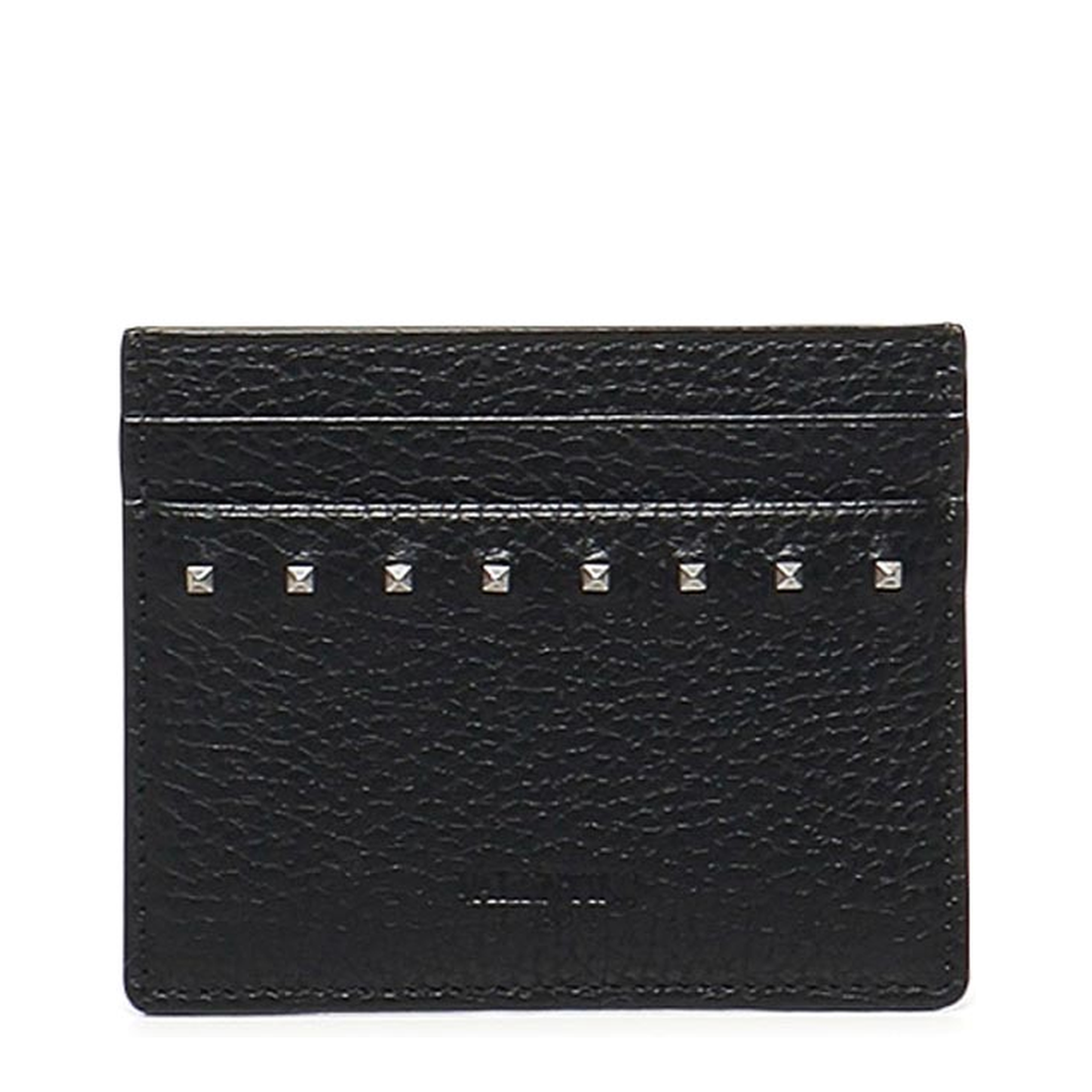 MAYFEYR - Valentino - Black Leather Card Holder - 7Y2P0AQ4PDX0NO