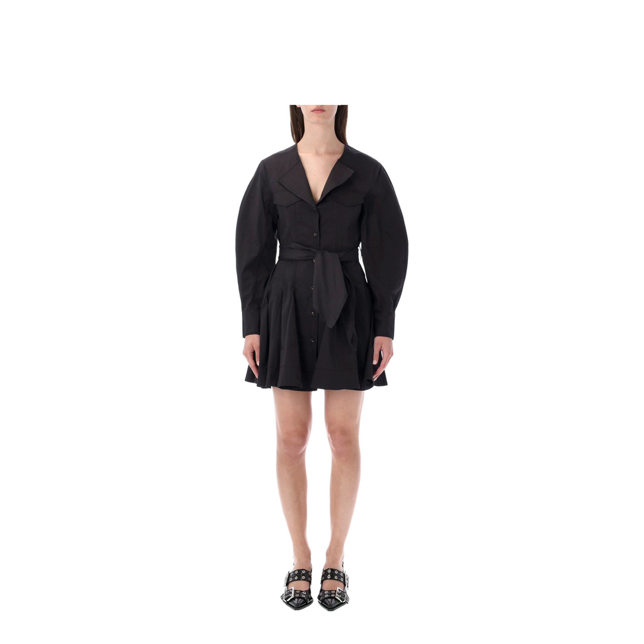 MAYFEYR - Ganni - Dresses Black - A1030479099