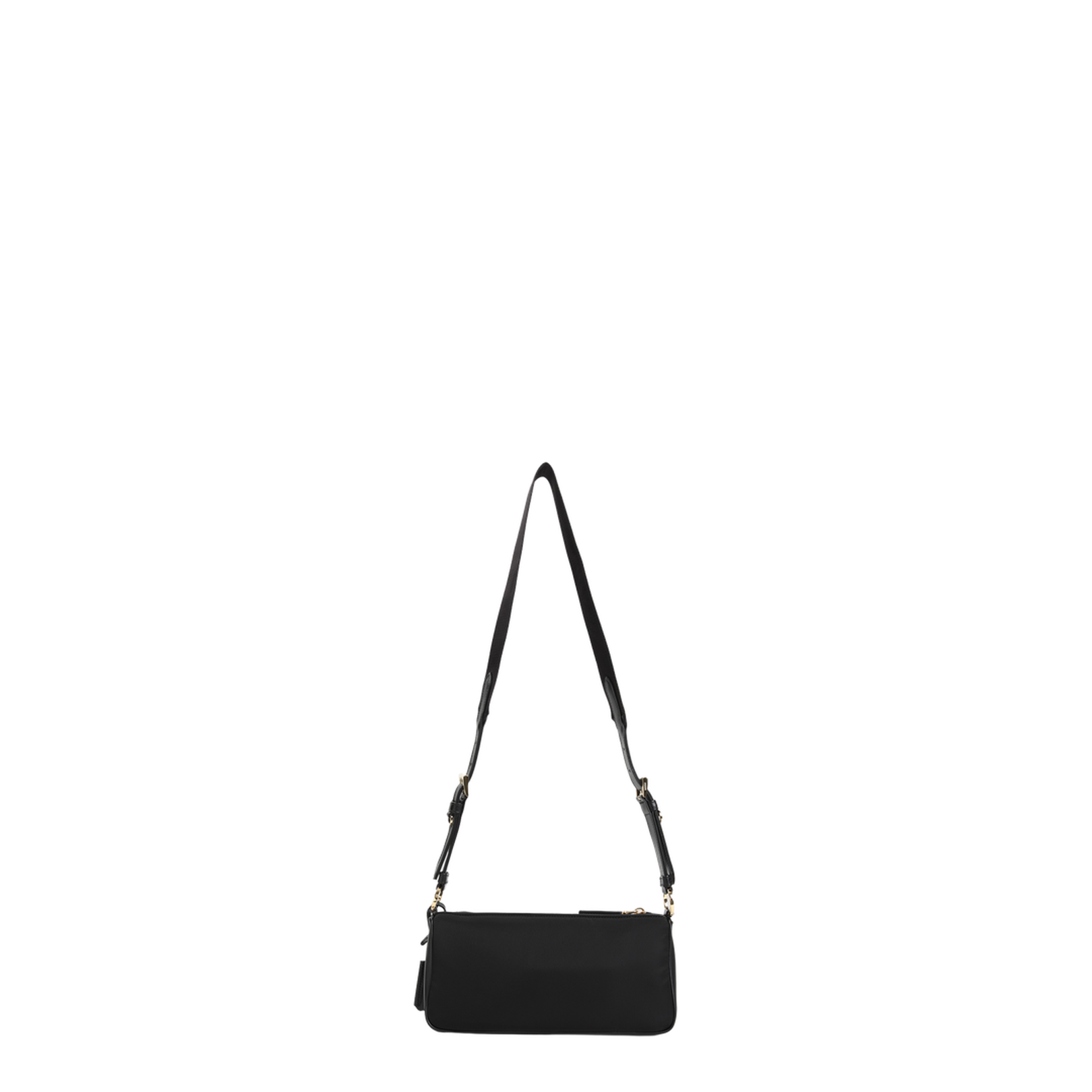 Black Re-Nylon Crossbody Bag