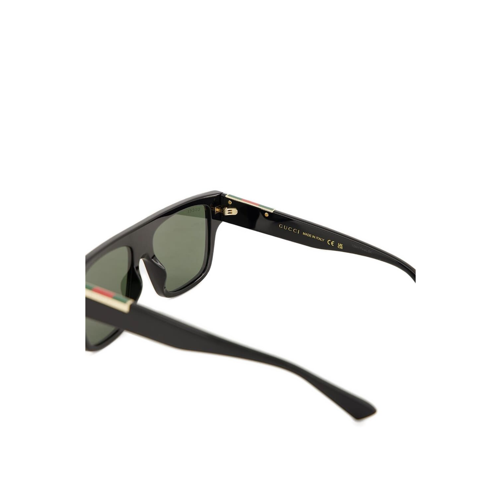 Rectangular Frame Sunglasses in Black