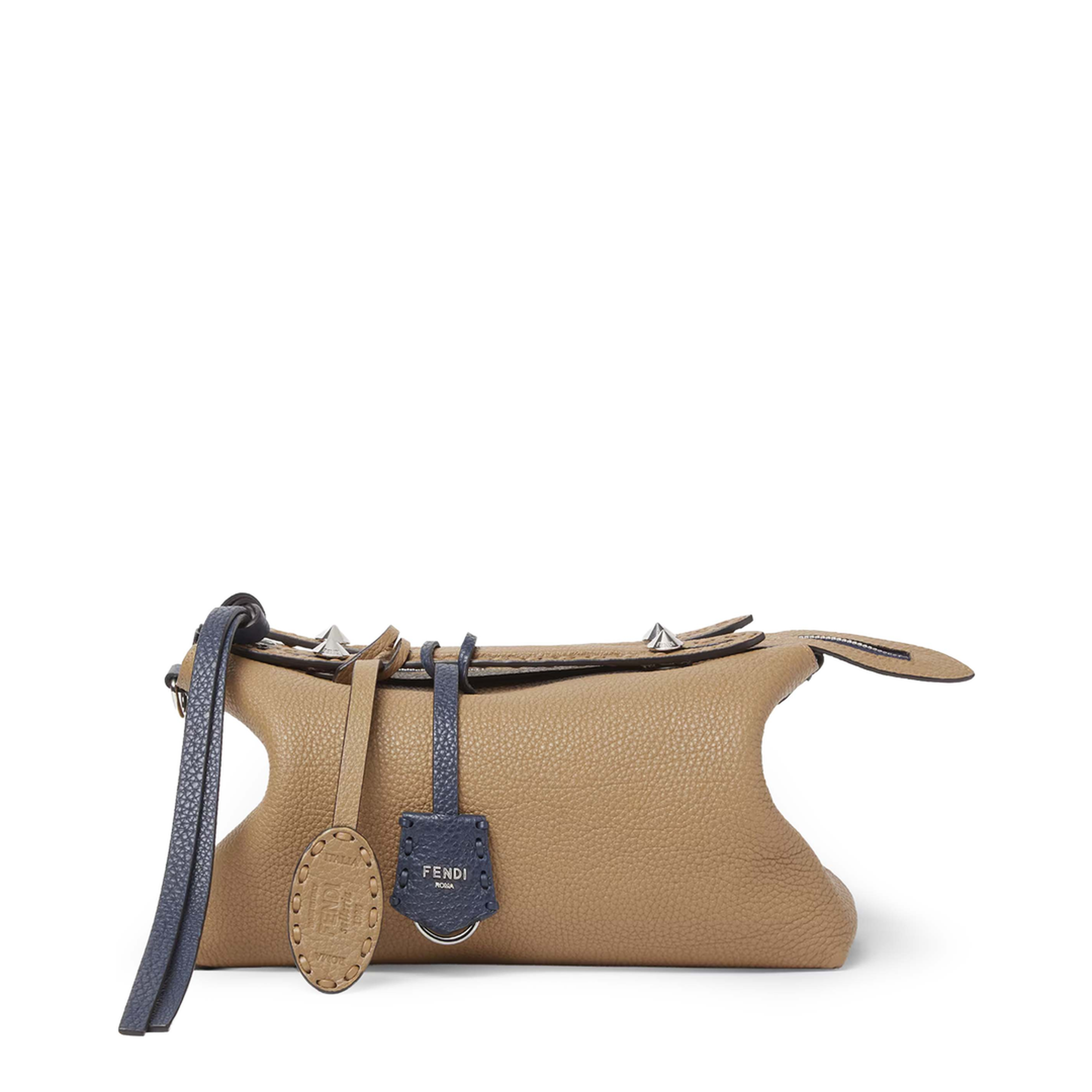 Messenger Bag Leather Deep Blue