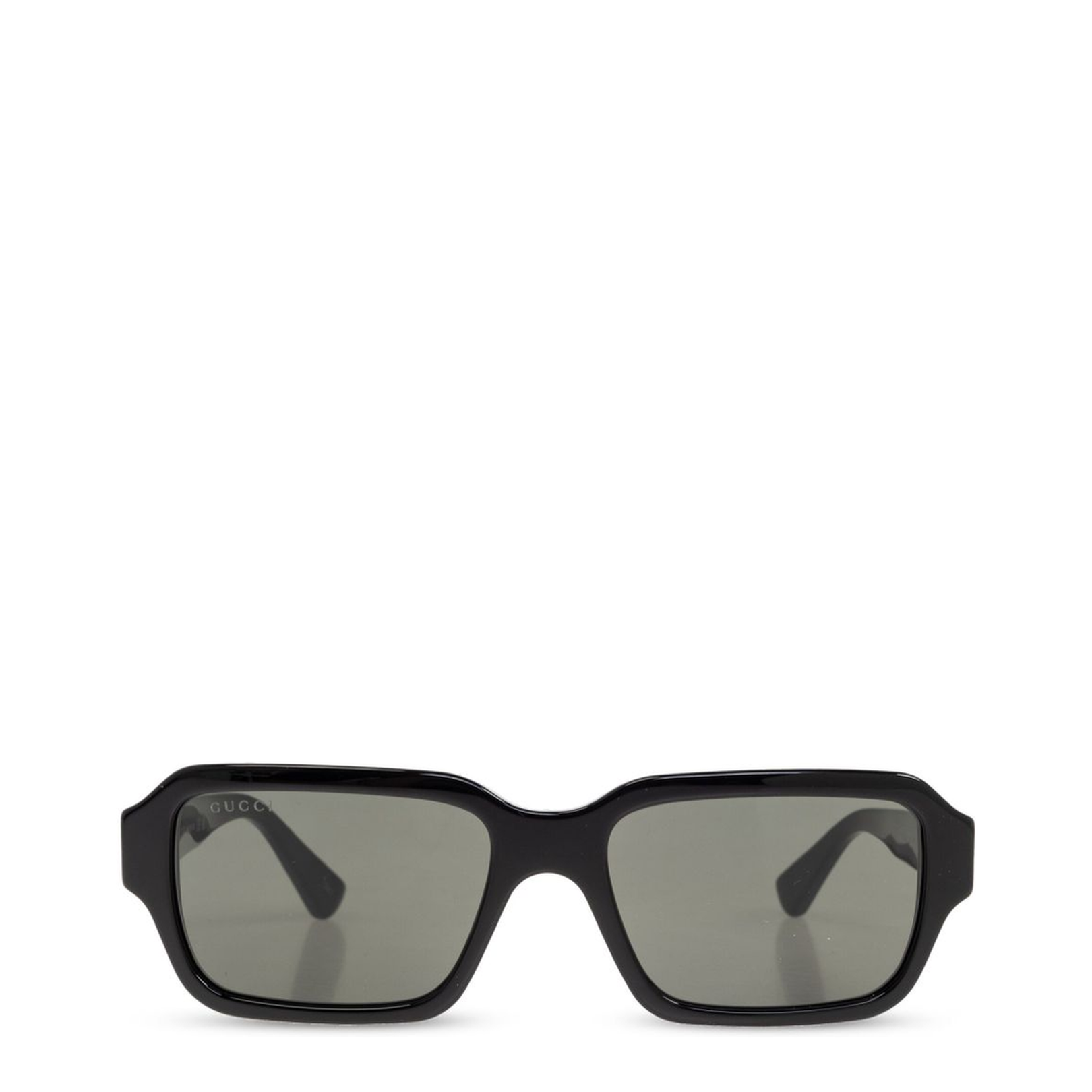 Rectangular Frame Sunglasses in Black