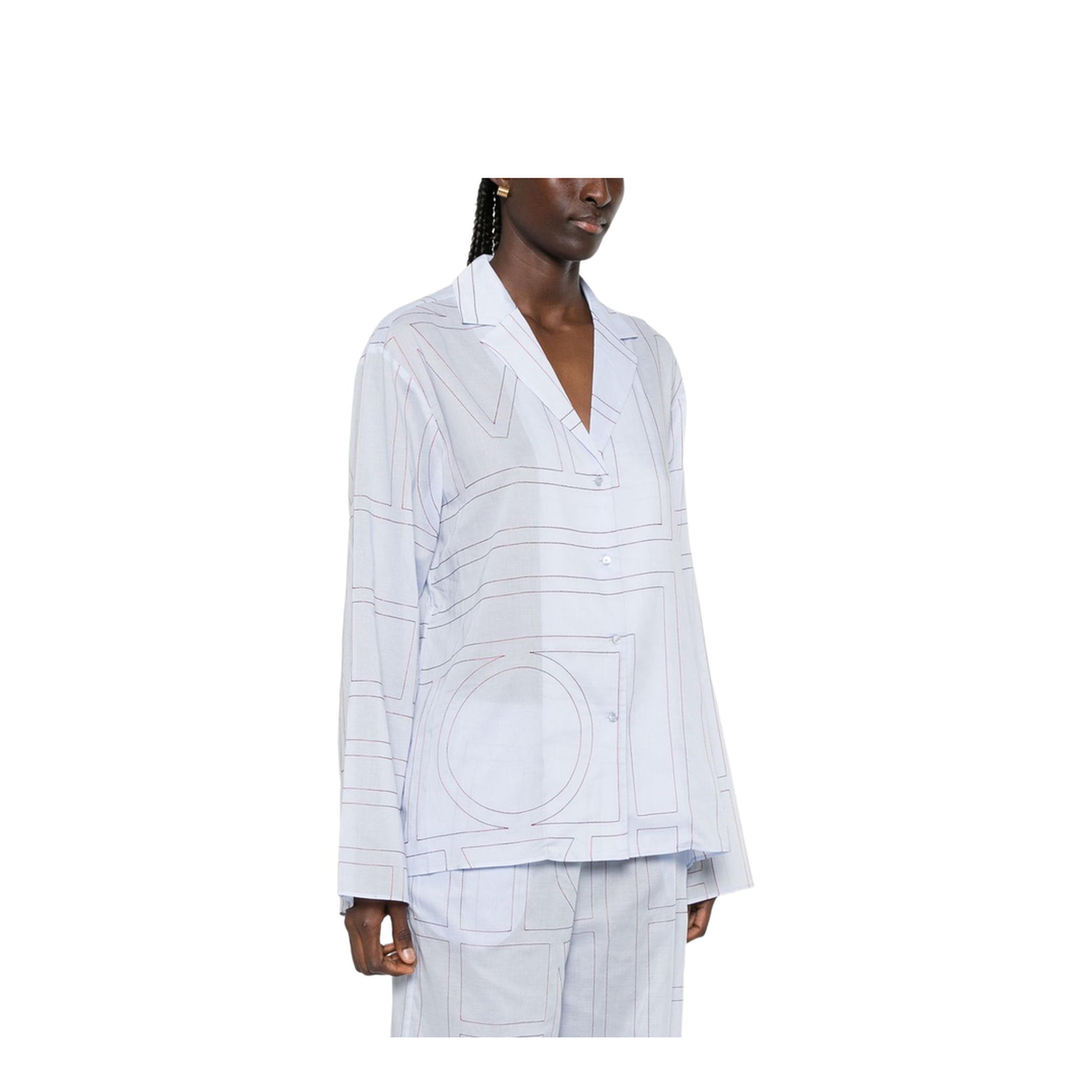 MAYFEYR - Toteme - Light Blue Shirt - 243WRT976FB0239206