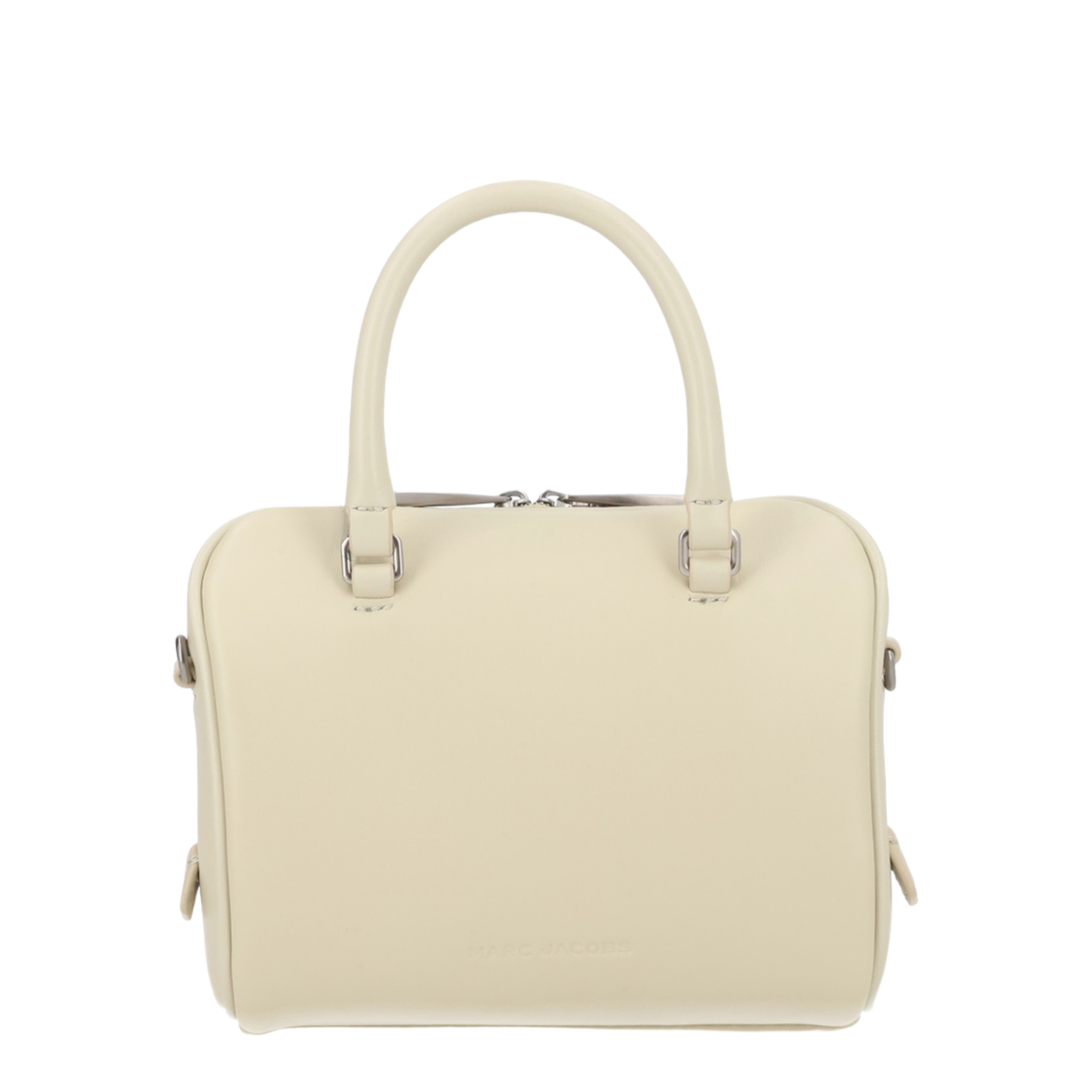 The Wave Mini Lamb Leather Bag - Bone