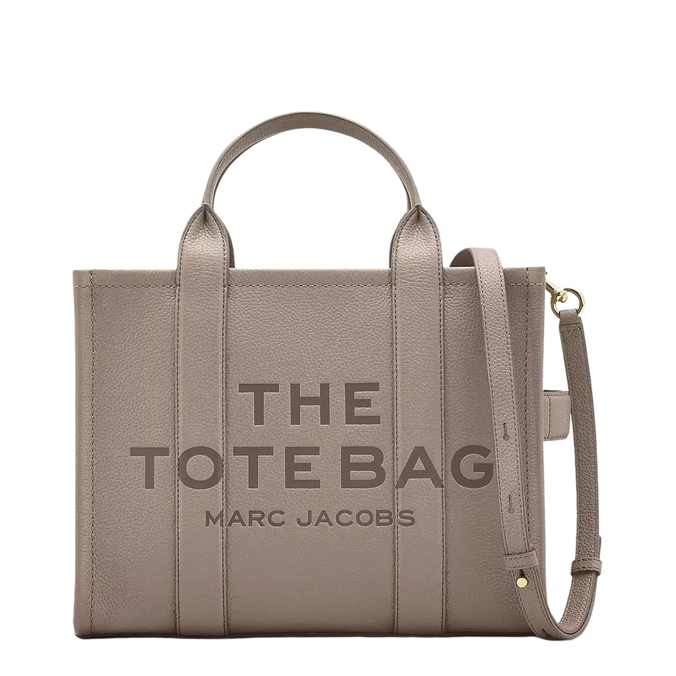 MAYFEYR - Marc Jacobs - The Medium Tote Bag Cement In Leather - H004L01PF21LE055