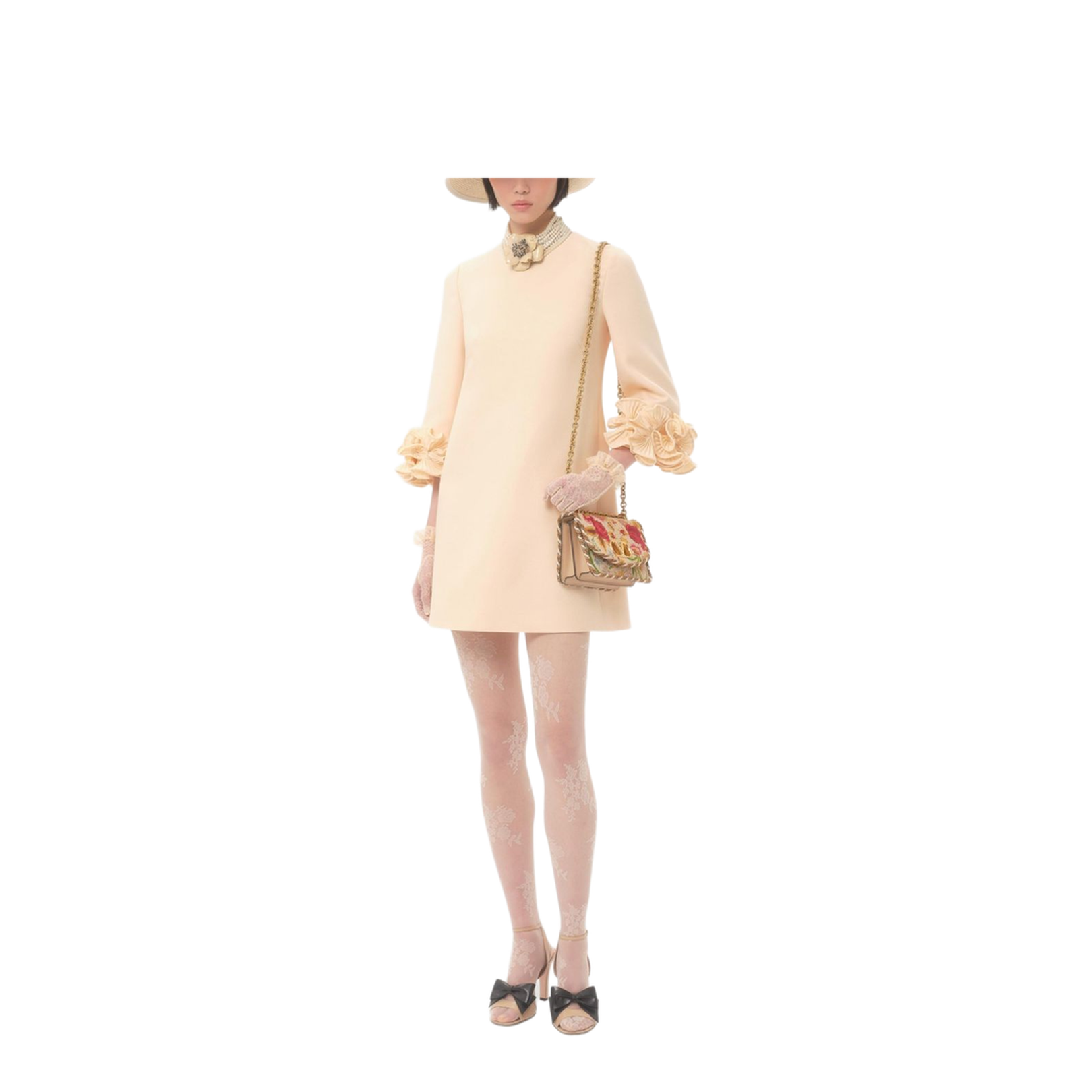 Crêpe Couture Dress