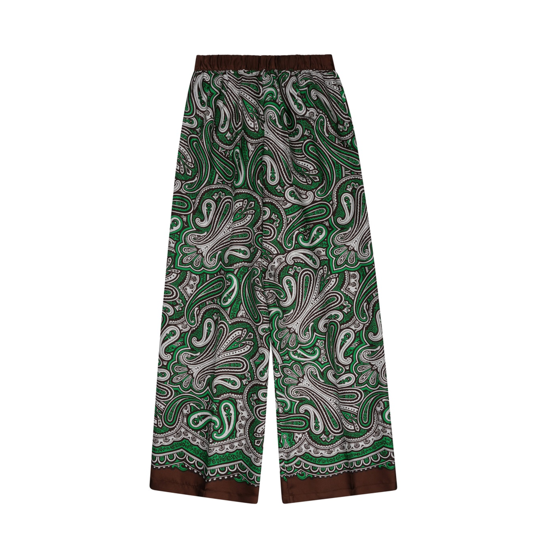 MAYFEYR - Parosh - Silk Trousers With Paisley Print - D230260SKINDY805