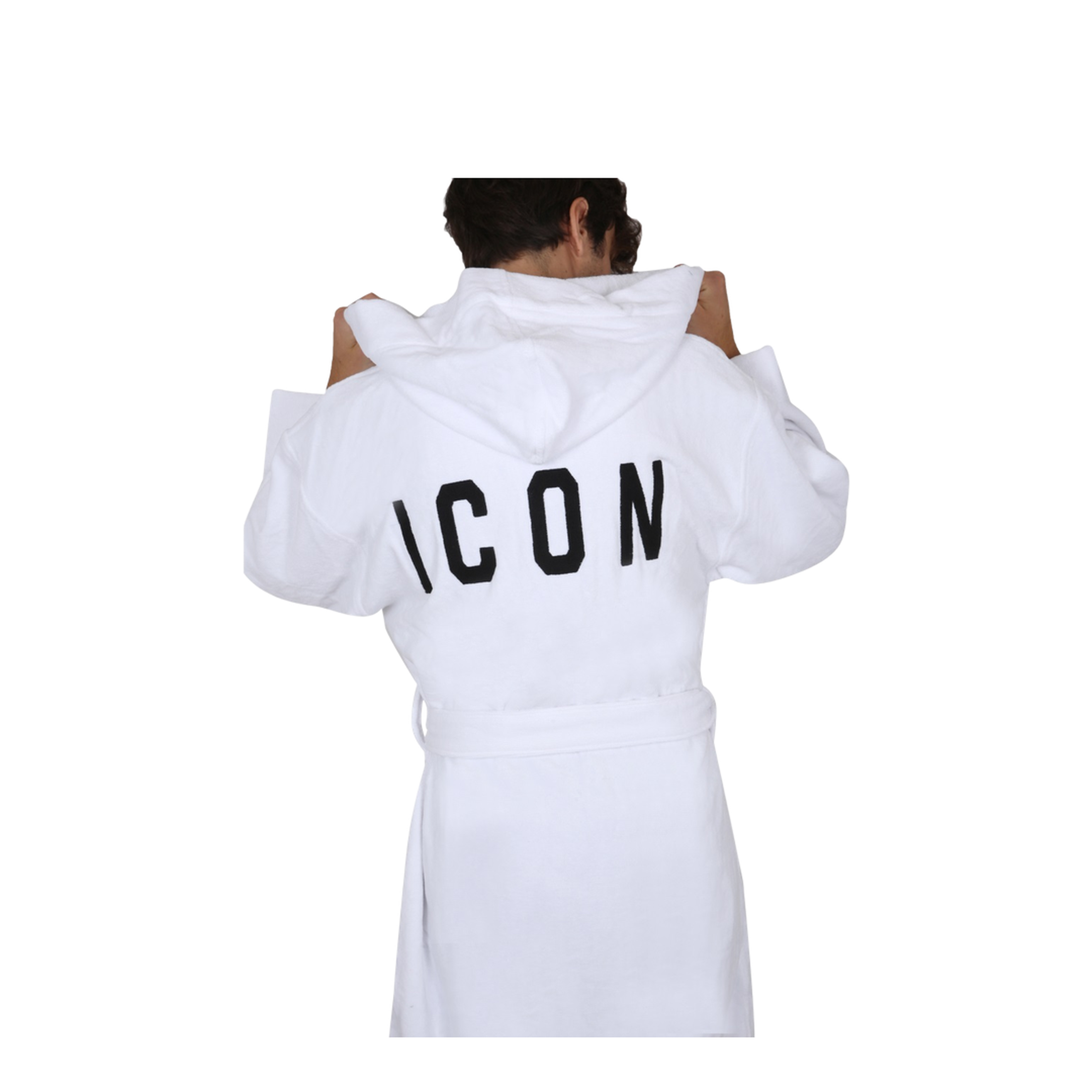 MAYFEYR - Dsquared2 - Bathrobe With Logo - D7P404220110