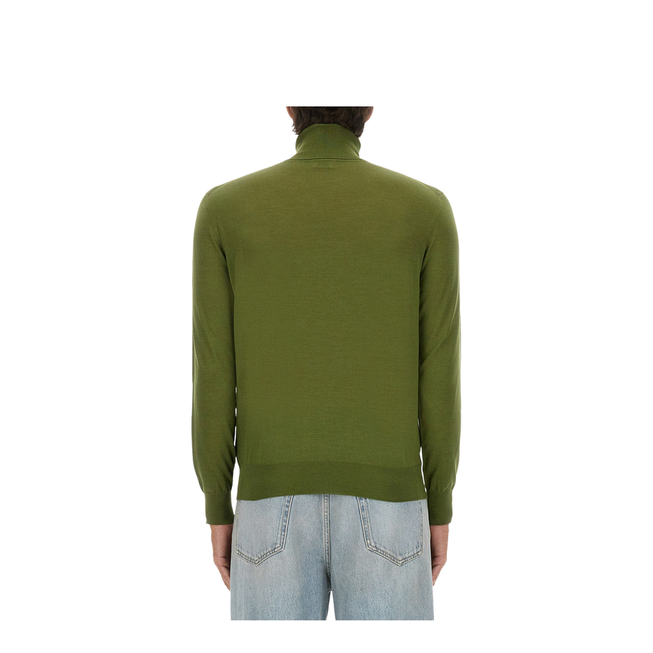 Cashmere Wool and Silk Turtleneck