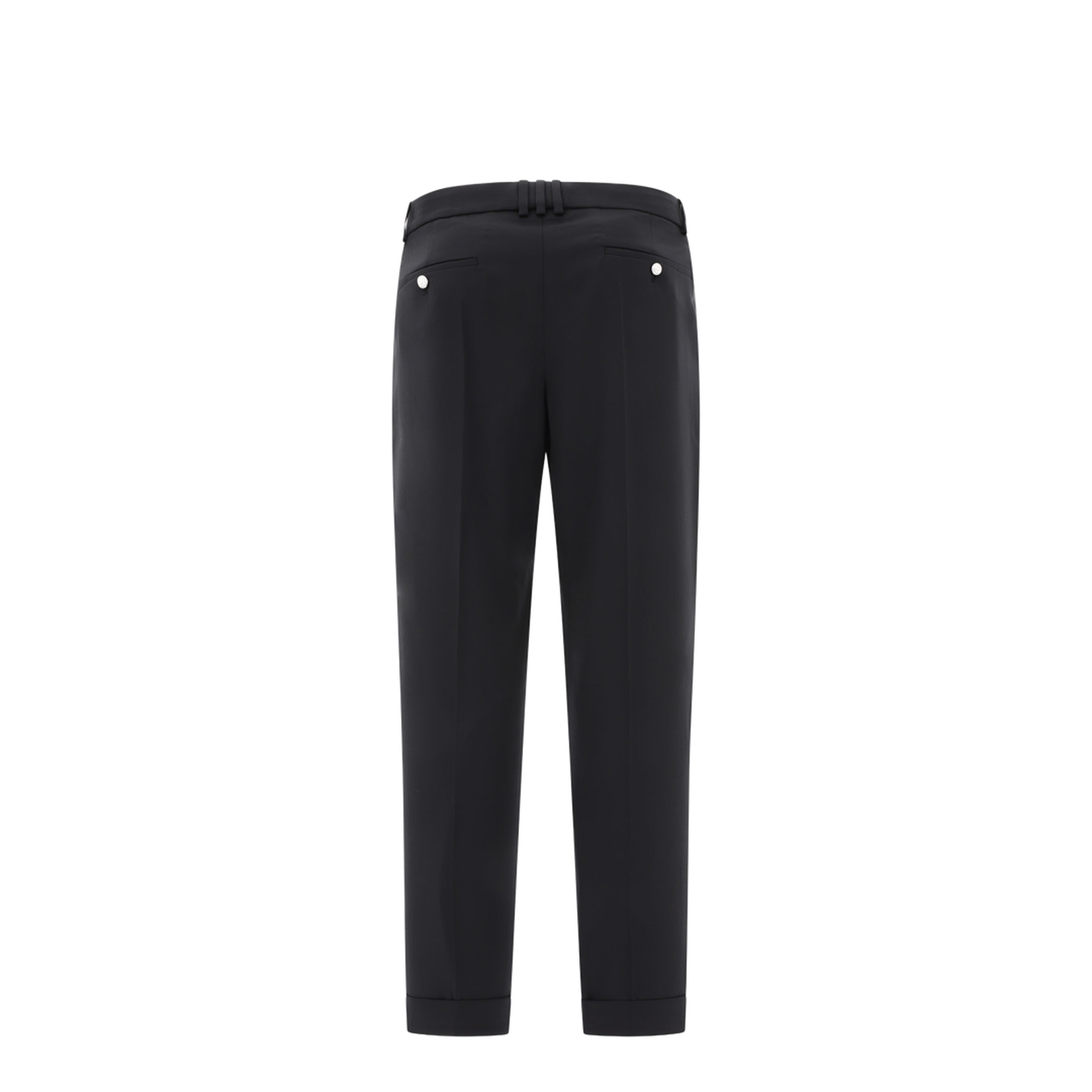 Black Wool Trousers