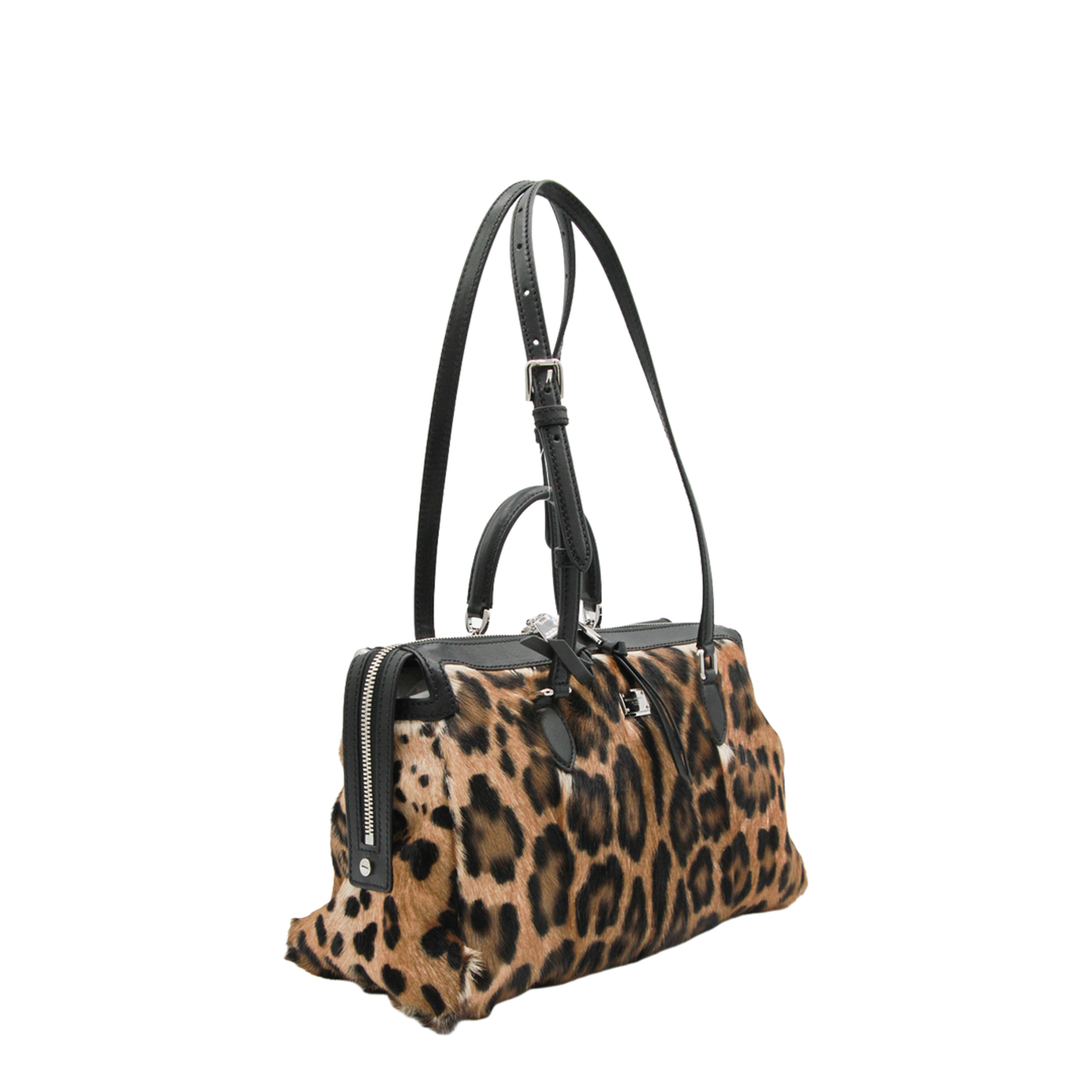 Vittoria Kid Goat Leather Shoulder Bag - Multicolor