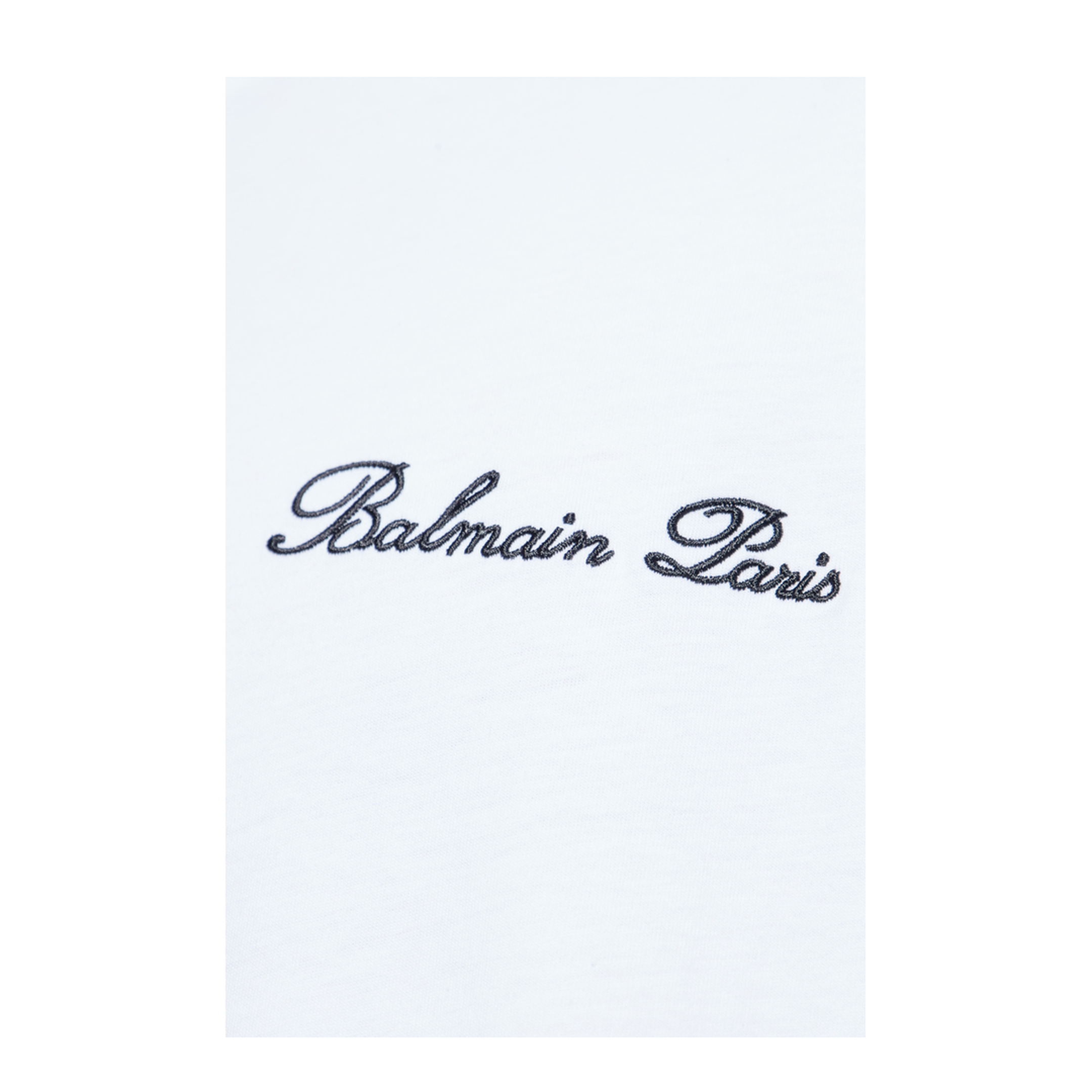 Embroidered Signature T-shirt White