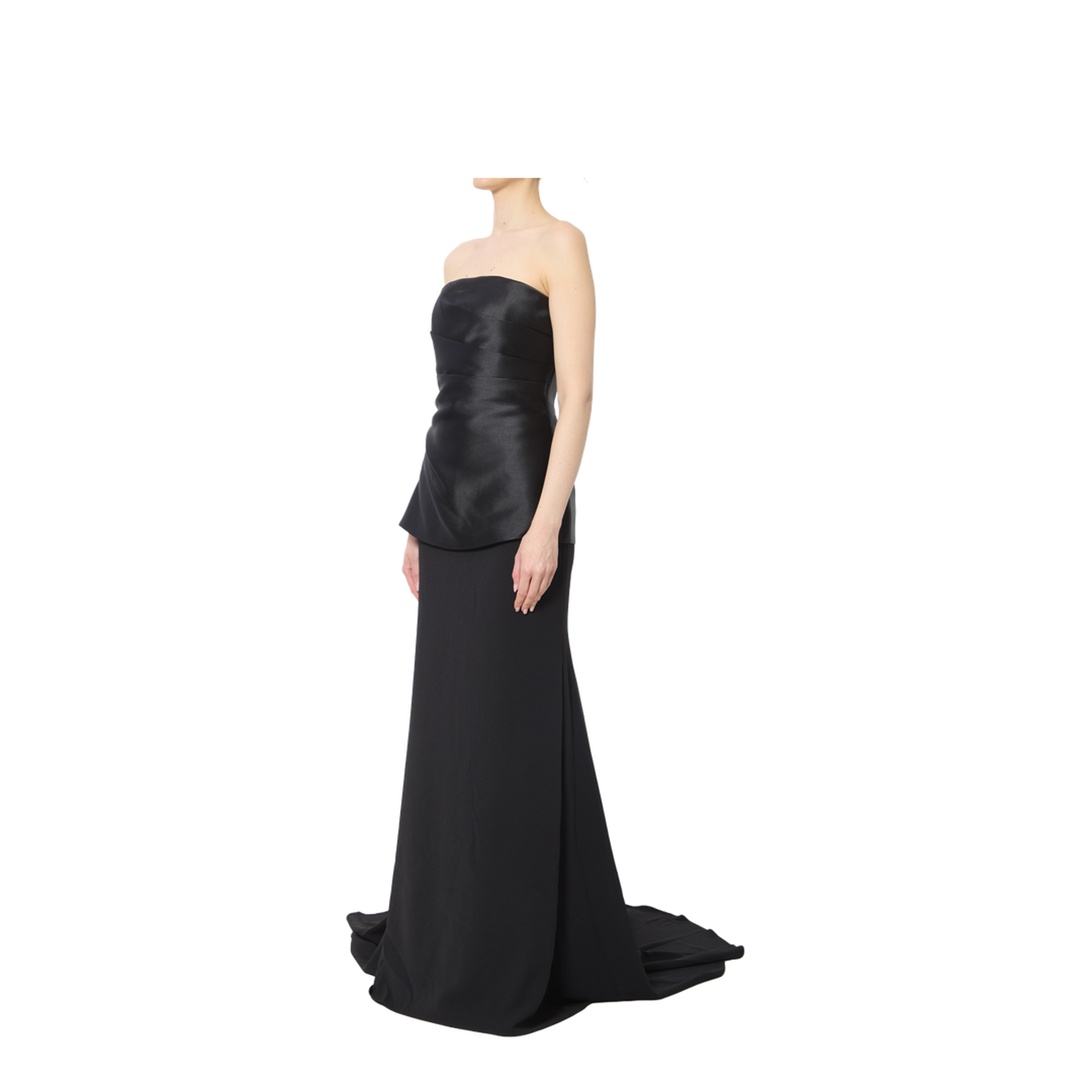 MAYFEYR - Solace London - Alia Maxi Dress - OS47031BLACK
