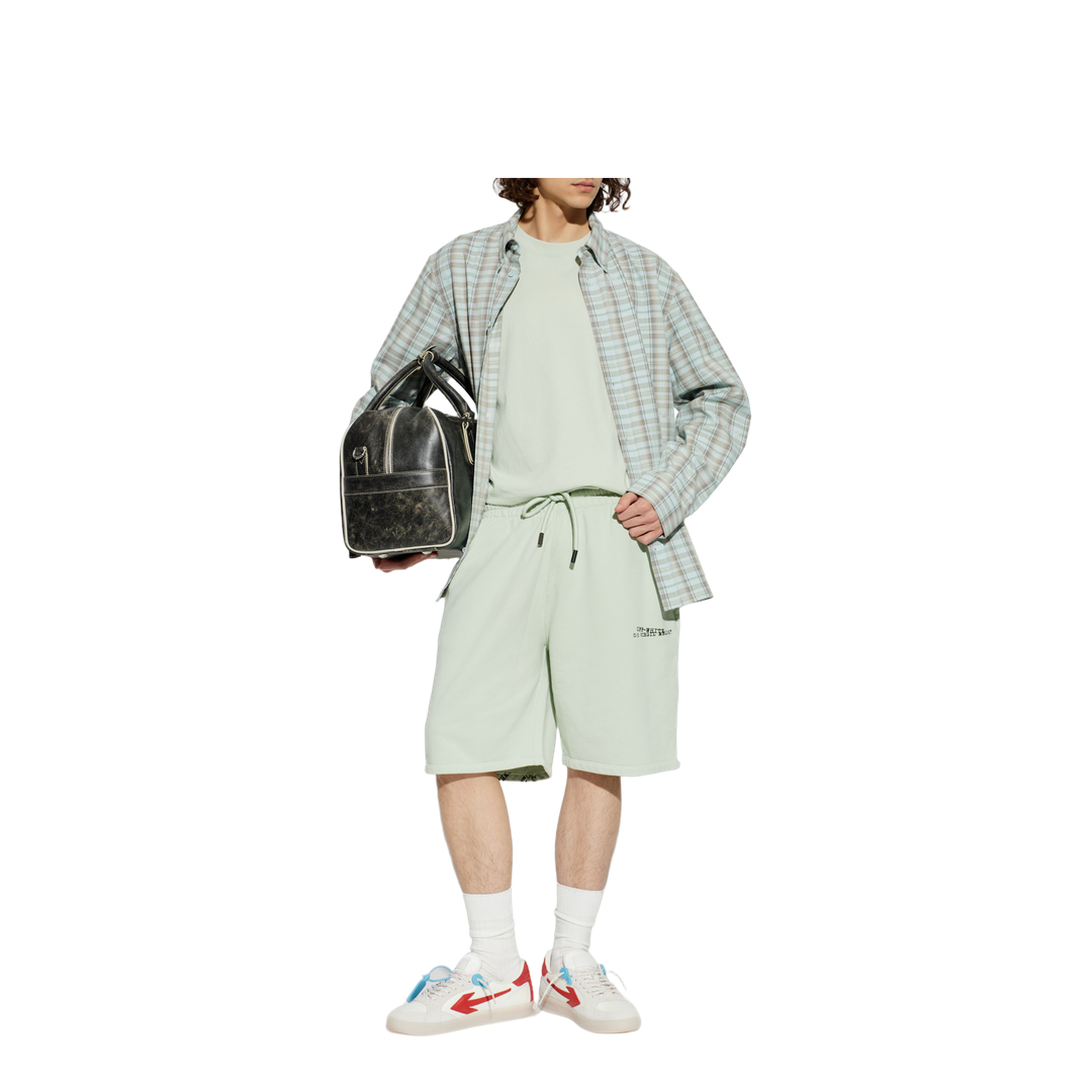 MAYFEYR - Off-White - Shorts With A Printed Logo - 44MCI013S26F00B330