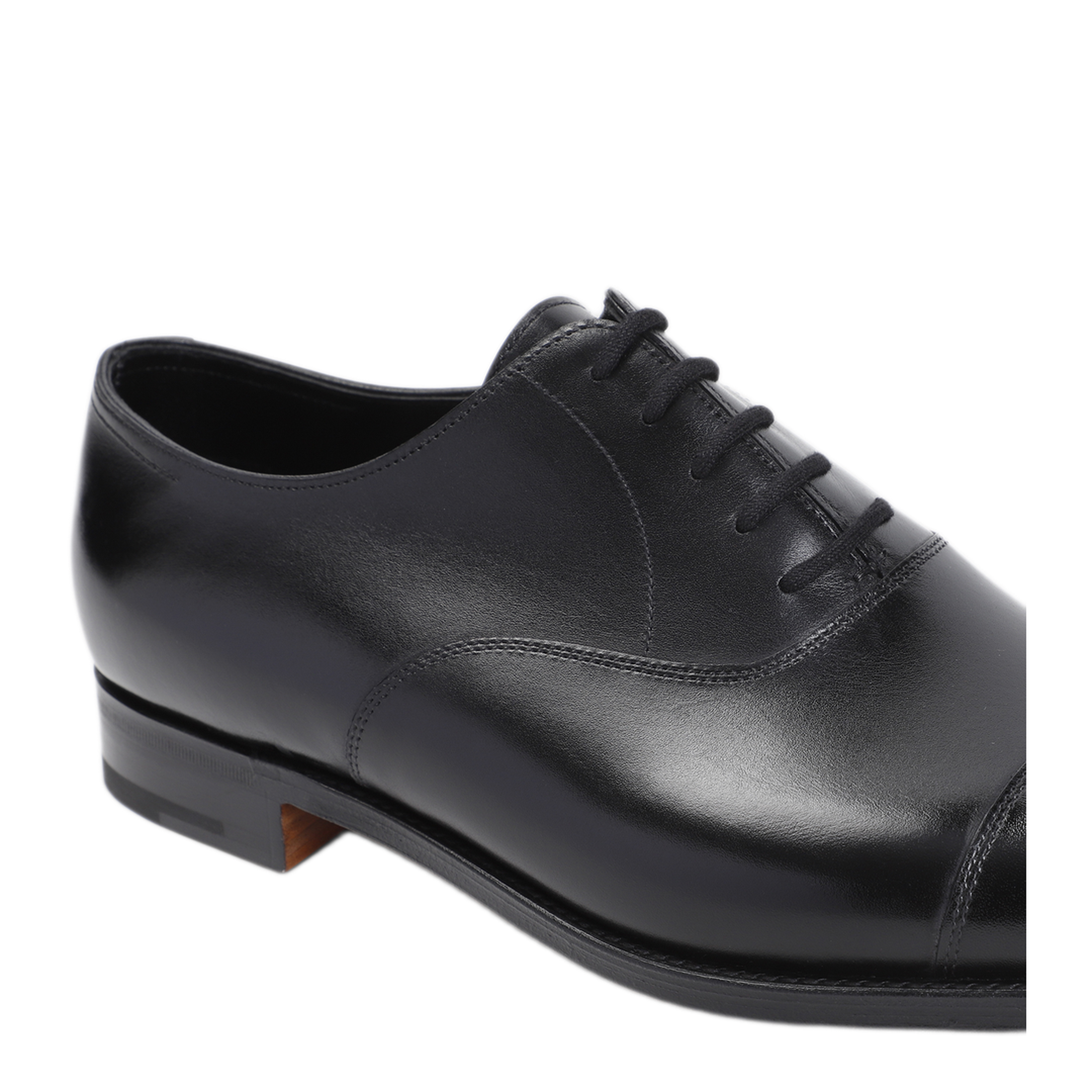 MAYFEYR - John Lobb - City Ii Black Calf Leather Oxfords - 008031L1R