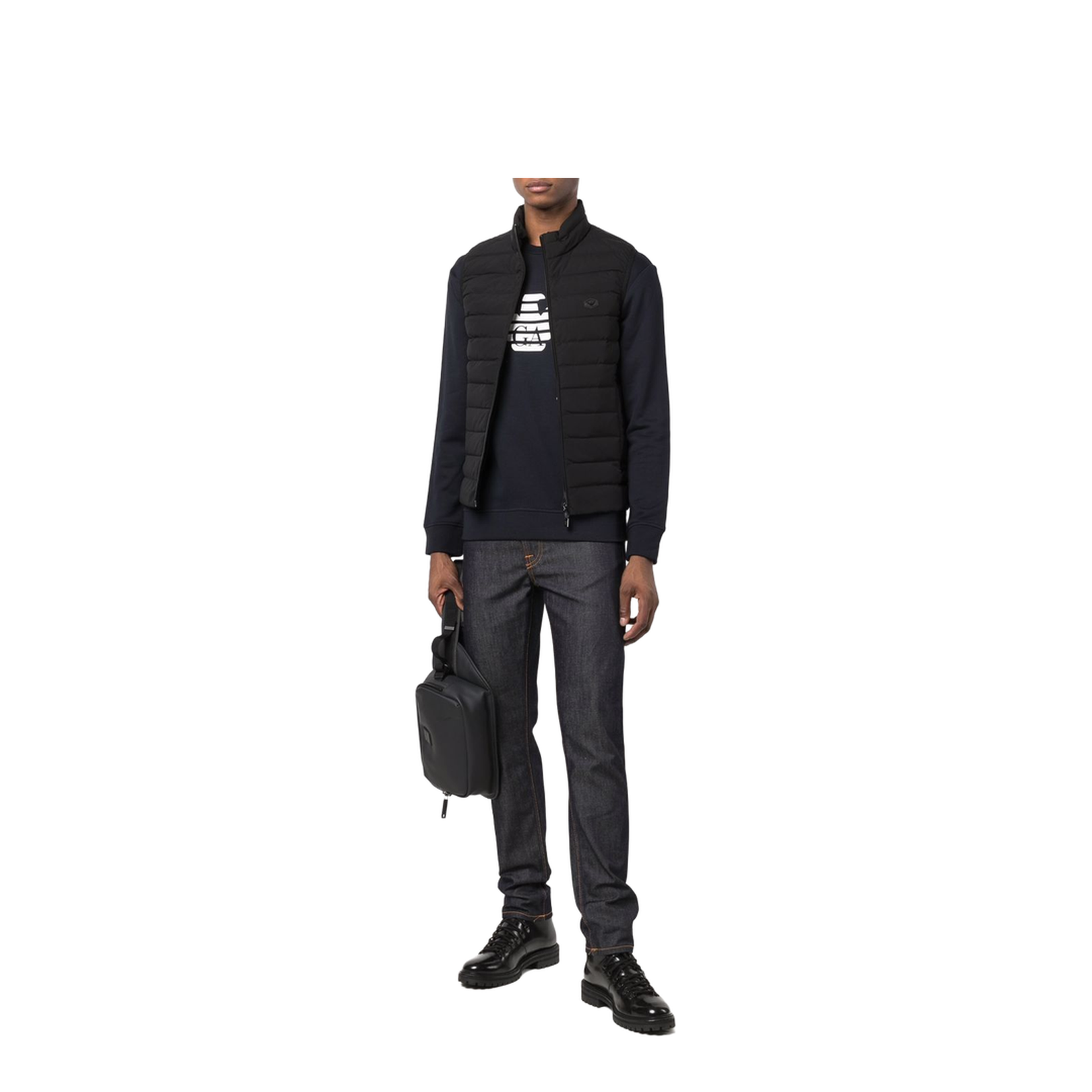 Logo Print Crew-Neck Sweatshirt
