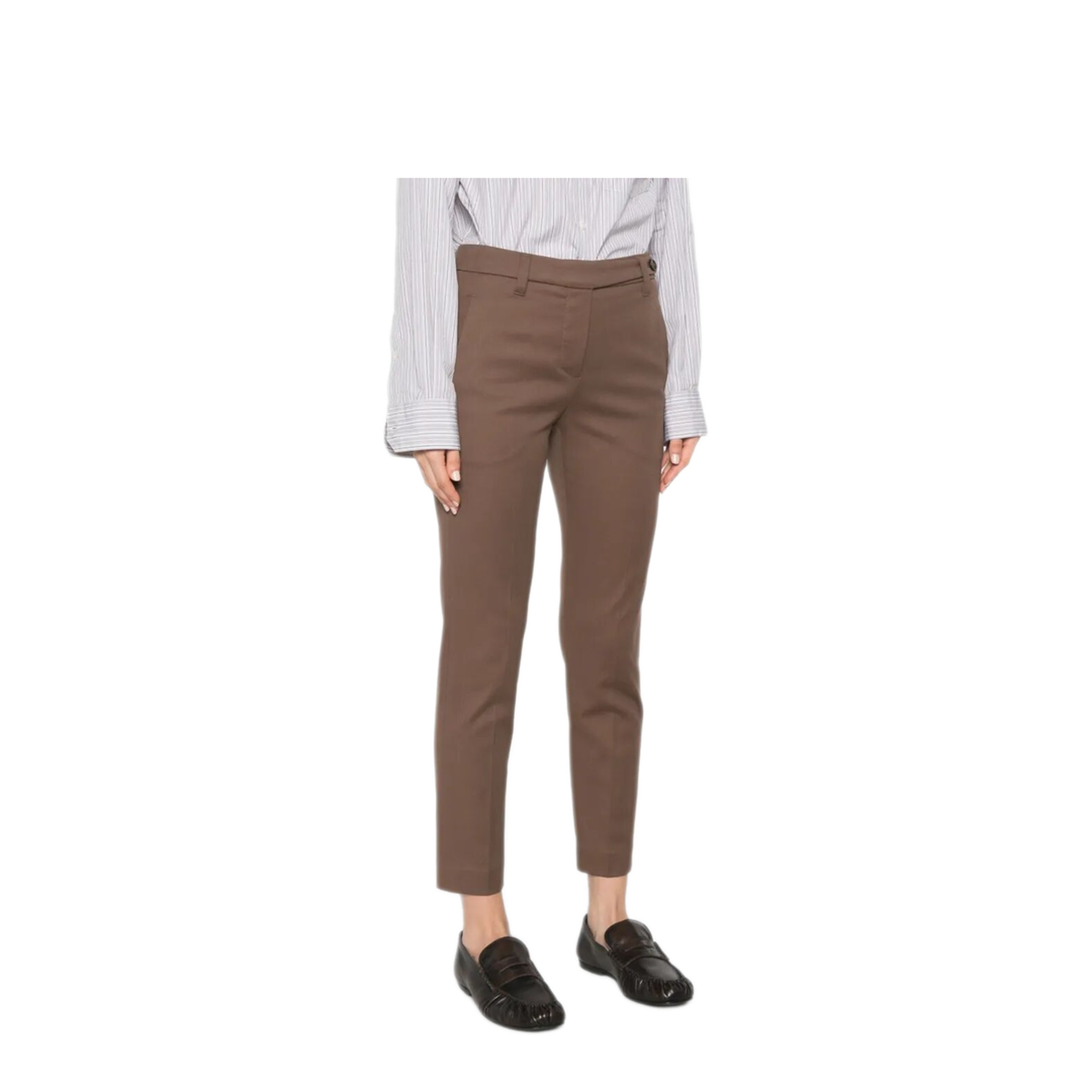 MAYFEYR - Brunello Cucinelli - Tapered Leg Cotton Trousers - MA126P8703C9812