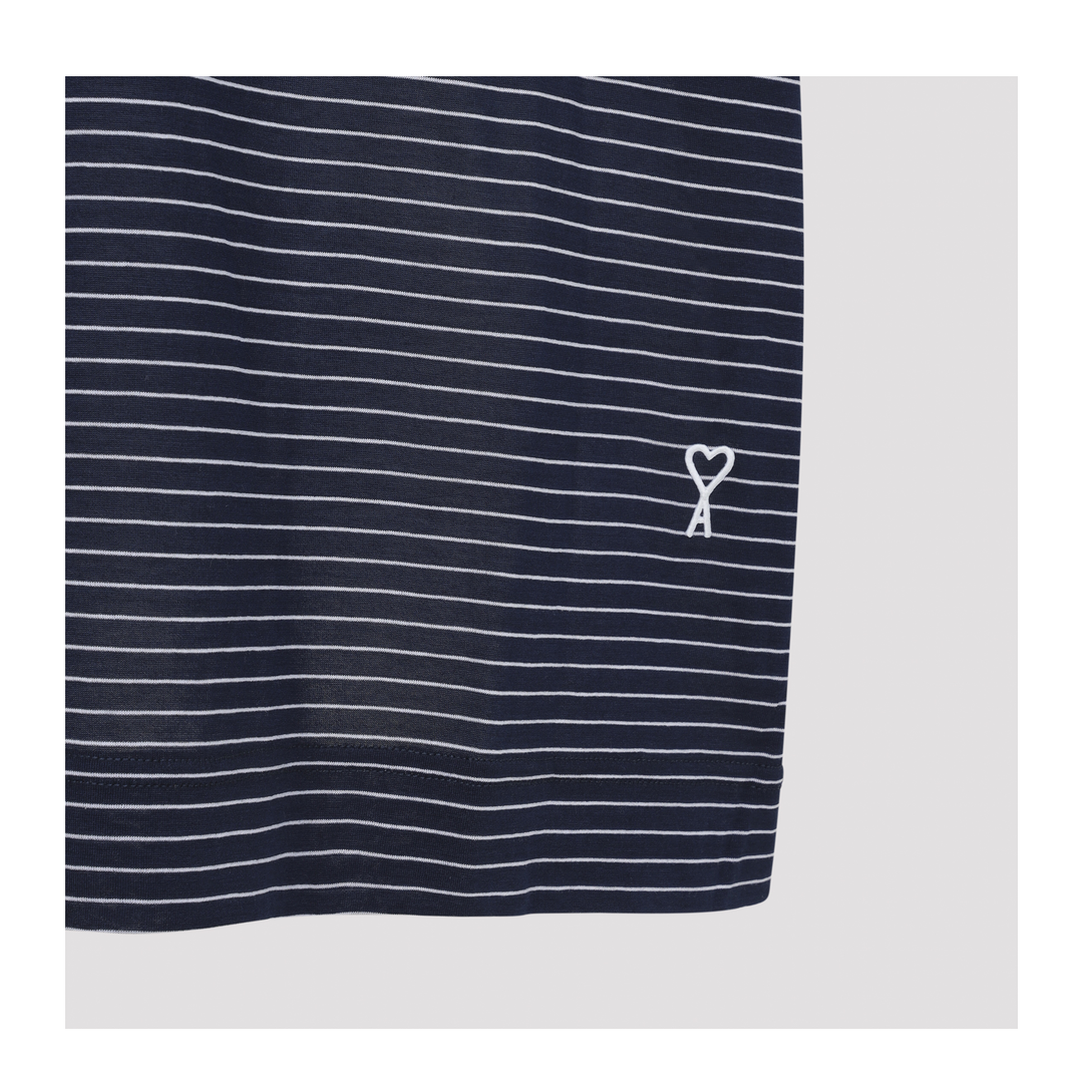 MAYFEYR - Ami Paris - Striped Boxy Fit Polo - UPL422JE0212
