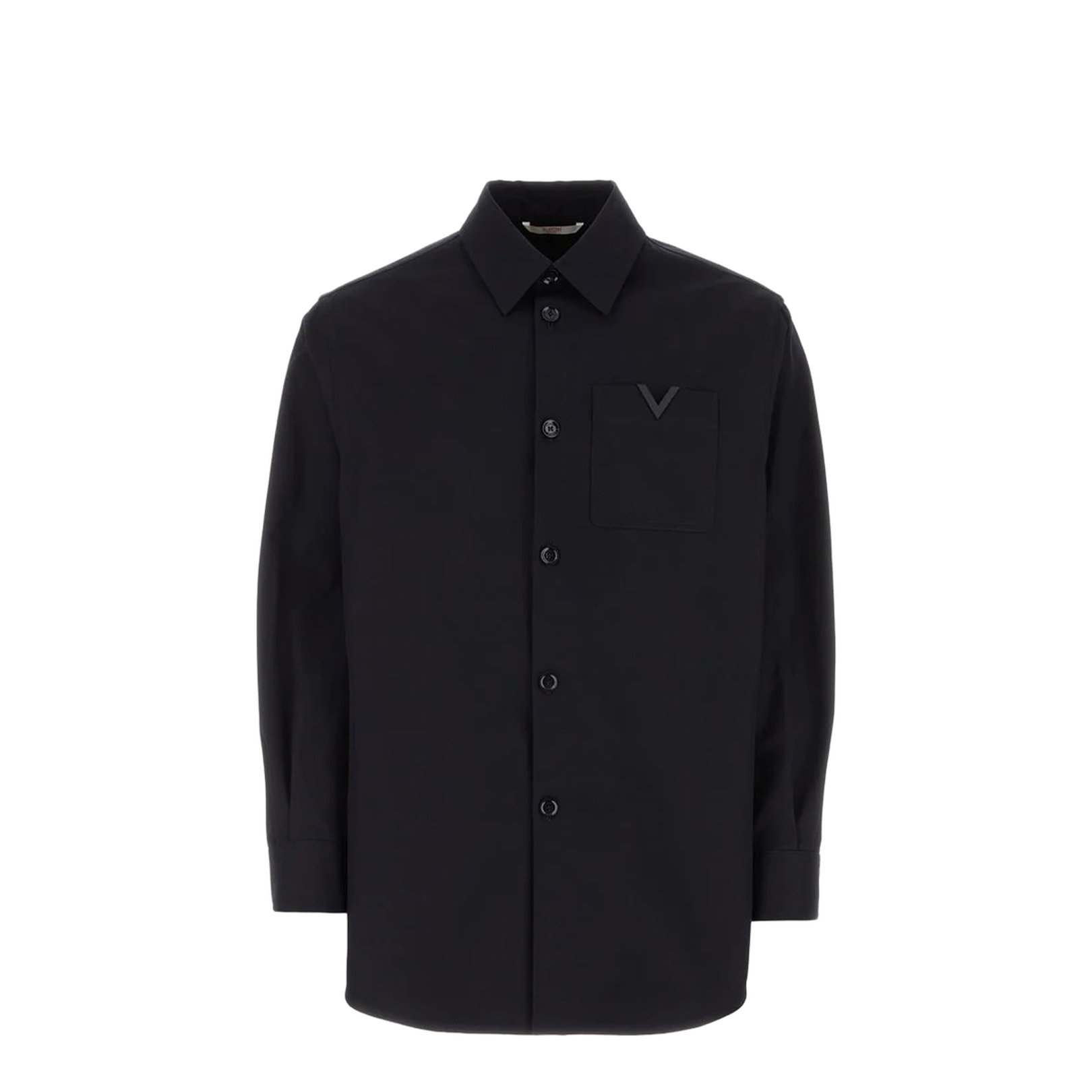 Midnight Blue Stretch Cotton Shirt
