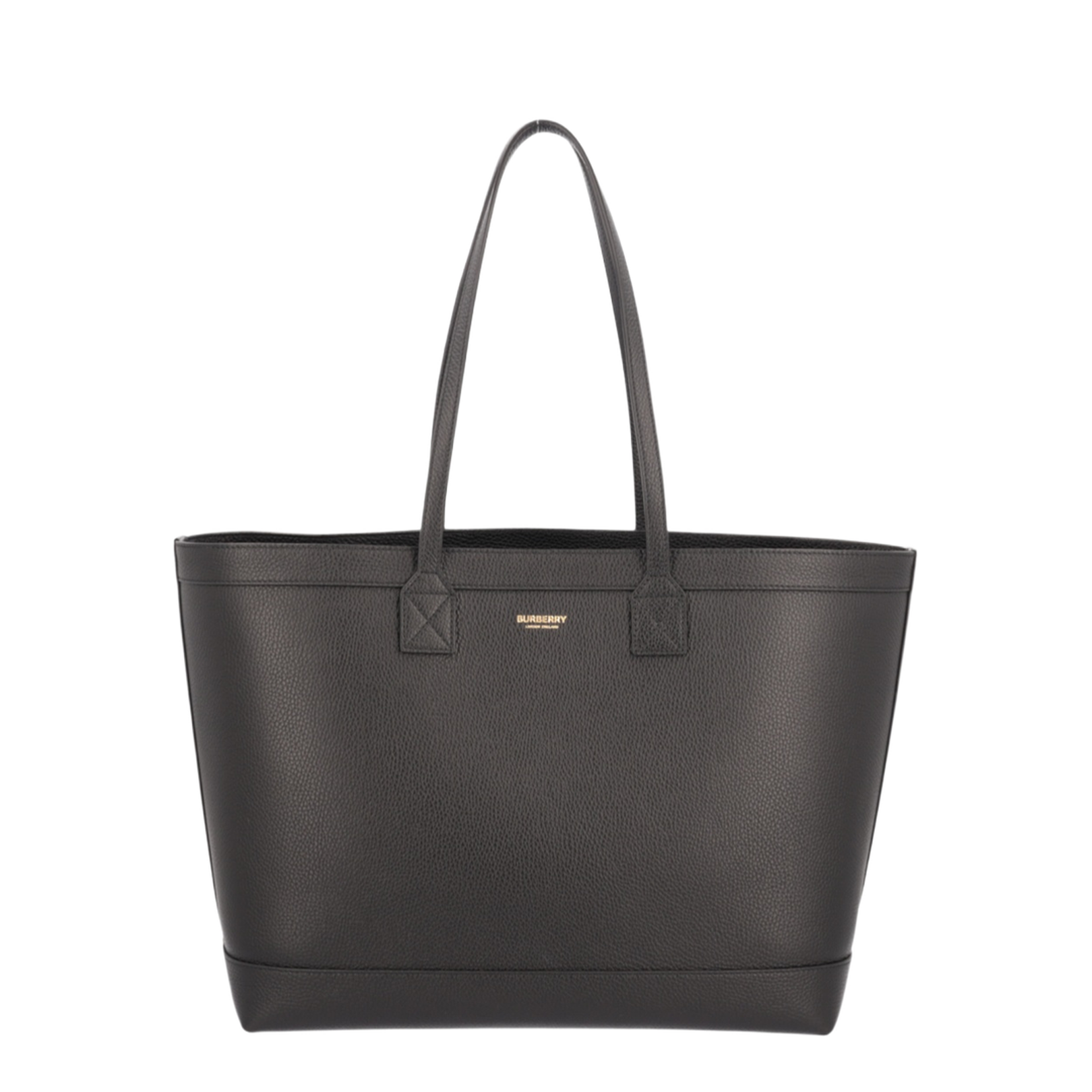 Medium Grainy Leather London Tote Bag