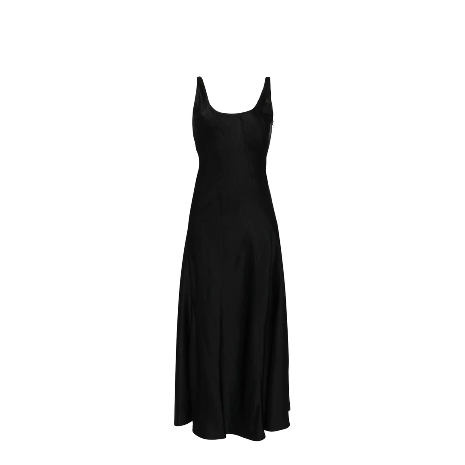 Knee-Length Dress - Black