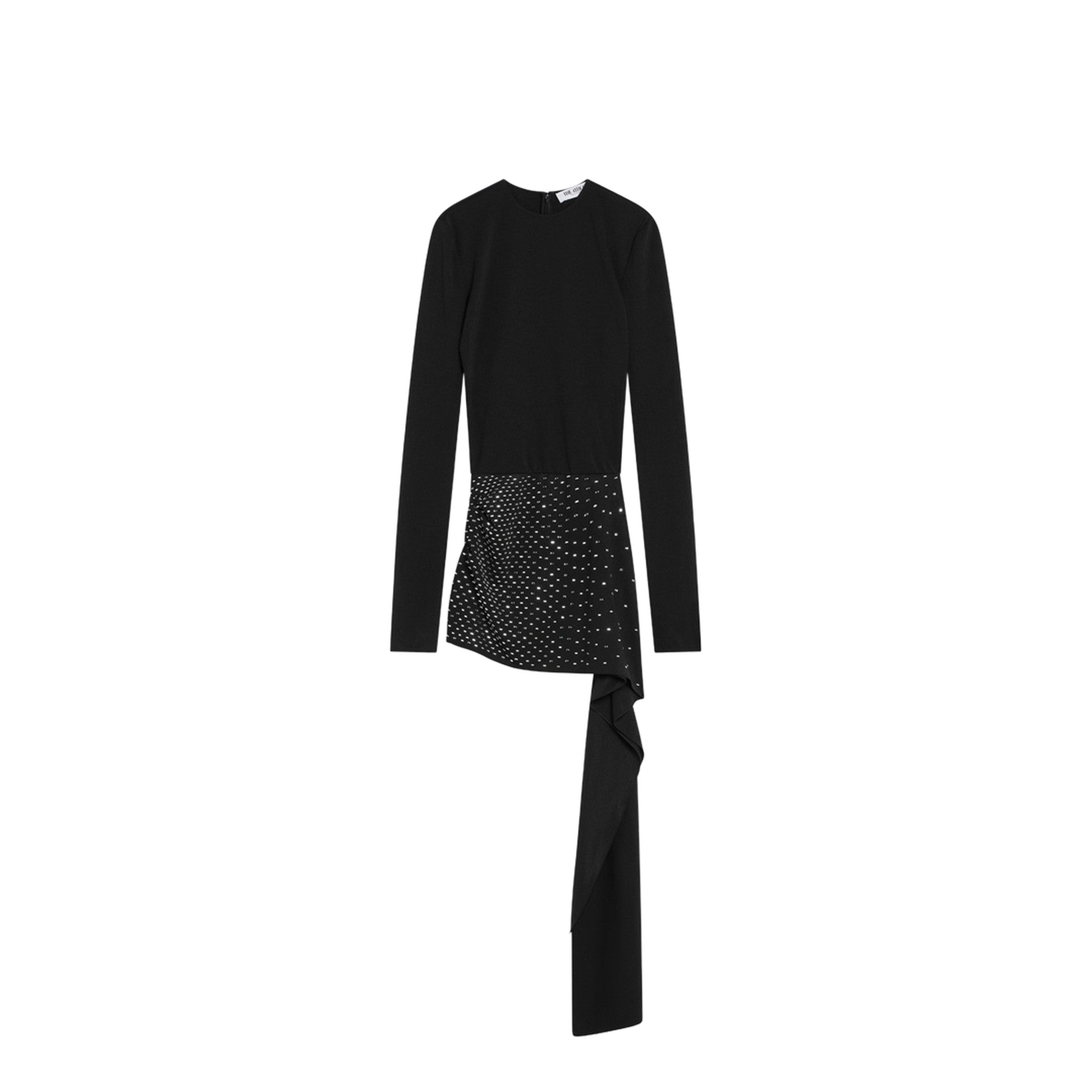 MAYFEYR - The Attico - Mini Black Dress With Thermostrass - 250WCA00383PLL002T100