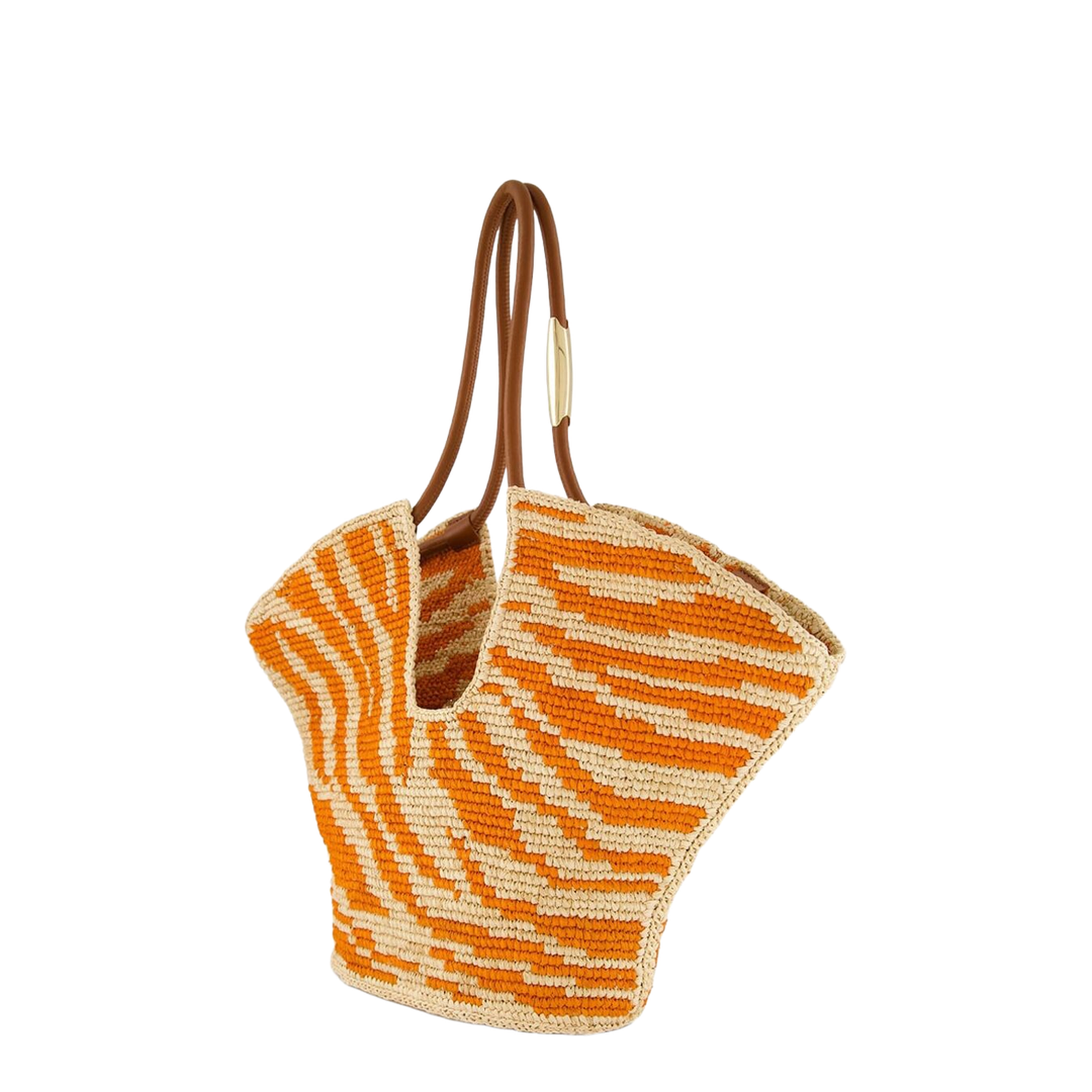 Tote in Beige Raffia