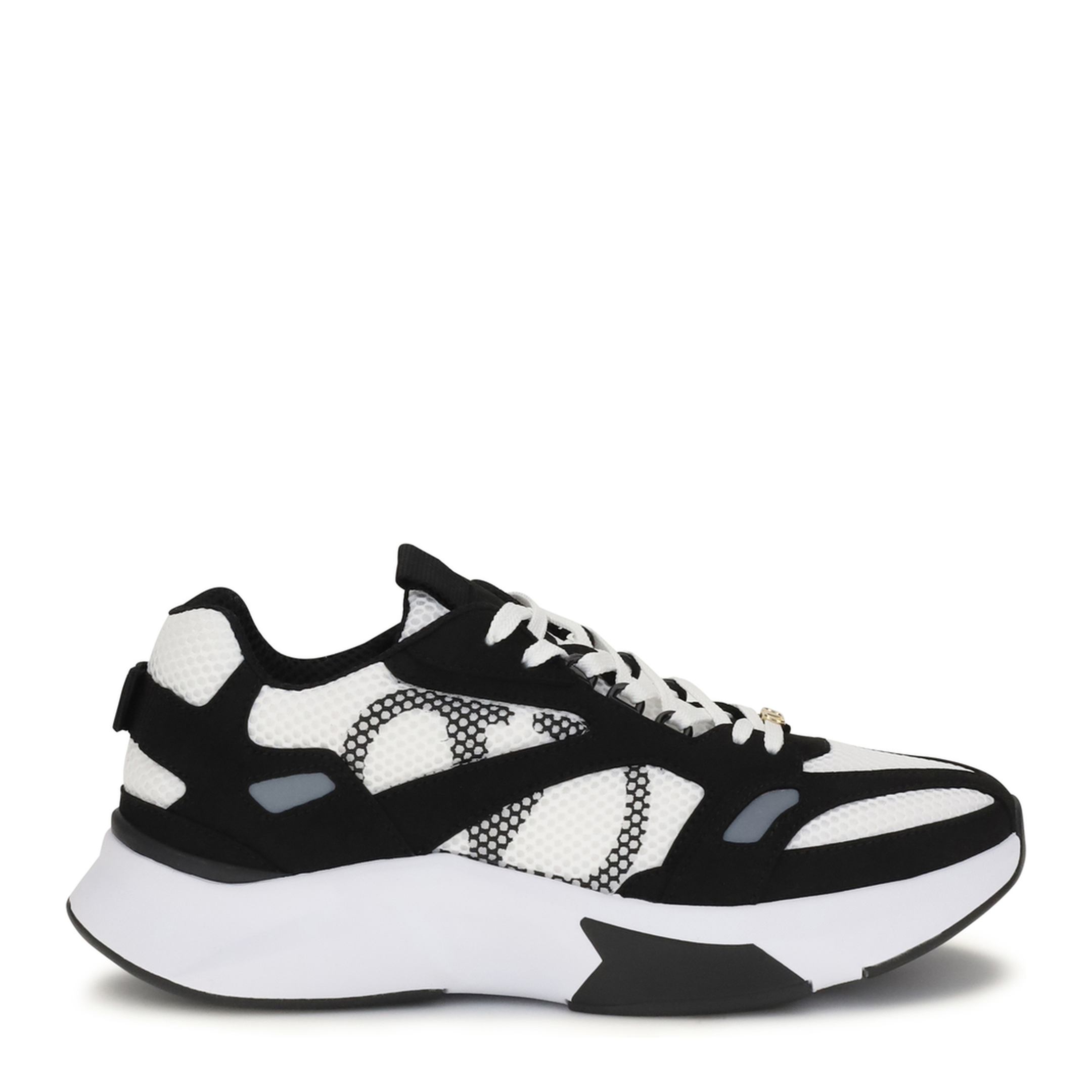 MAYFEYR - Valentino - Demivee Mesh And Suede Sneakers - 9Y2S0N88QAP