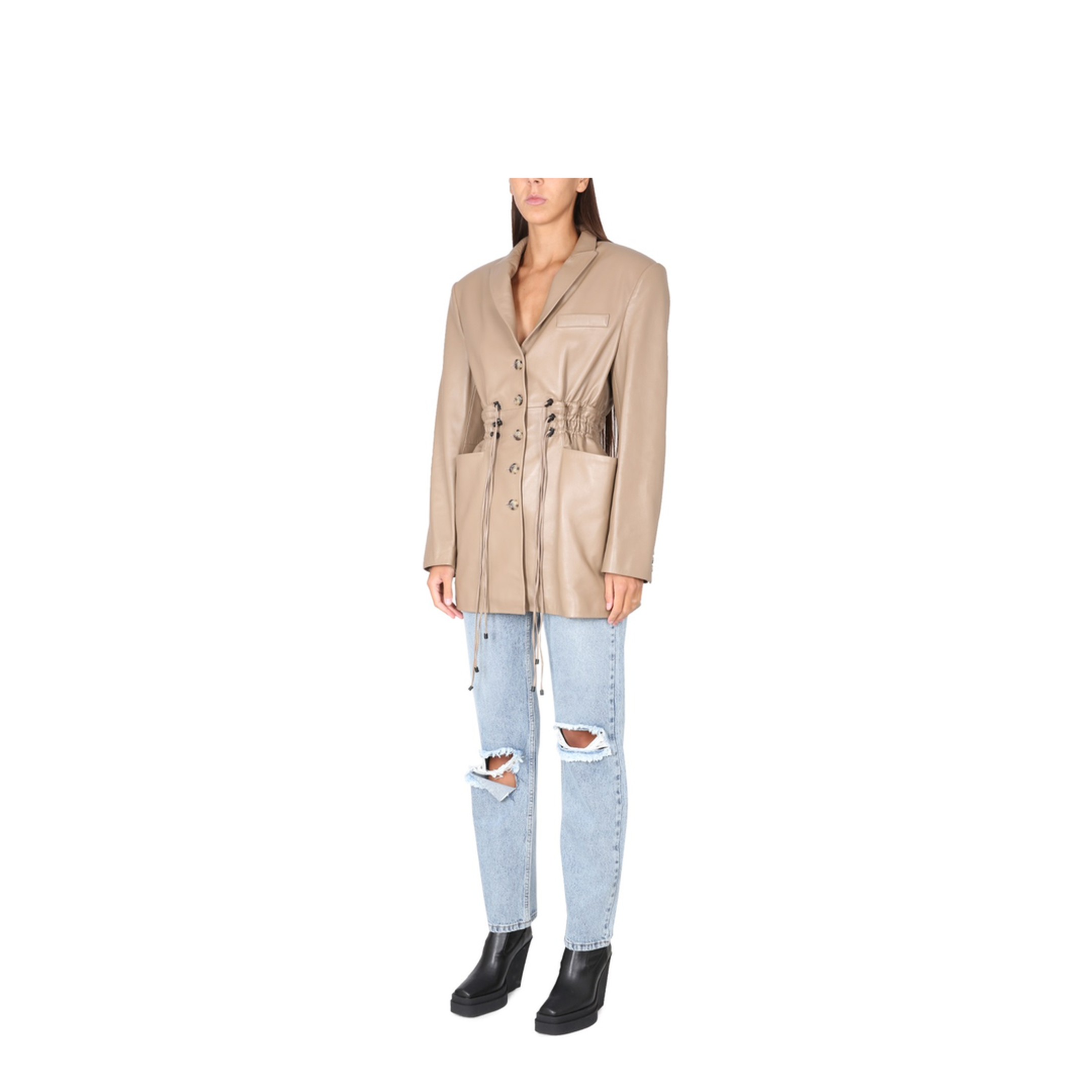 MAYFEYR - The Mannei - Irbid Blazer Dress - IRBIDBEIGE