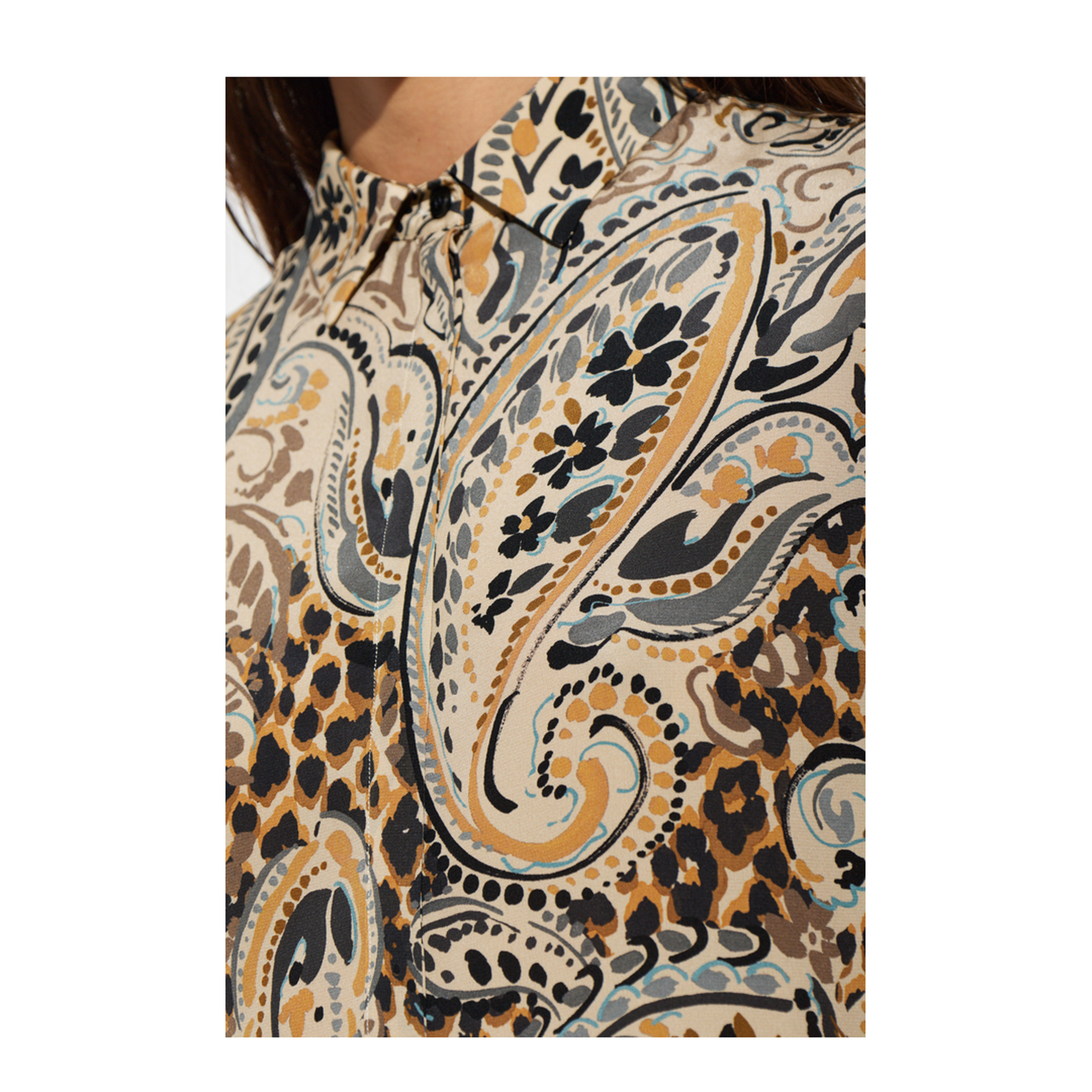 MAYFEYR - Etro - Silk Shirt With Print - WRIA0103AK15VX0823