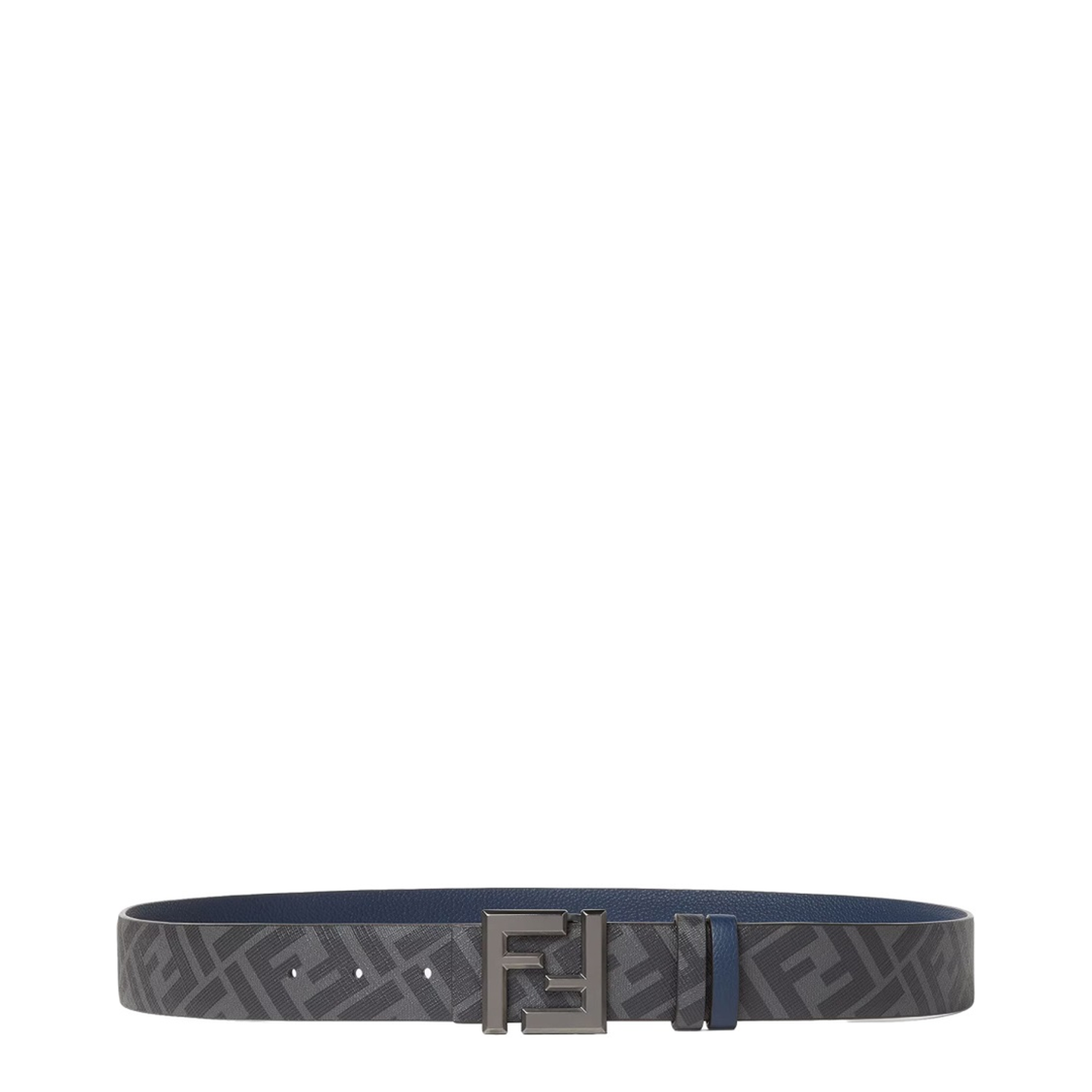 Squared FF Belt Leather Blue