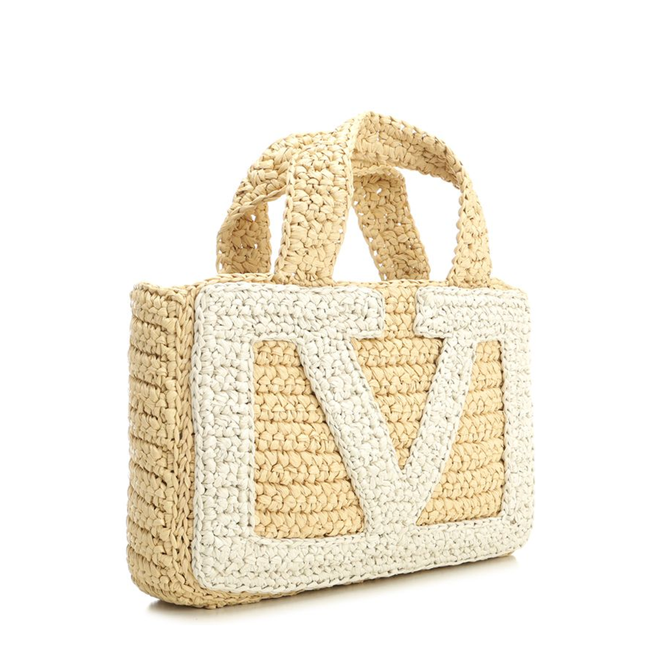 Small Tote Viva Superstar Crochet Crochet Rafia