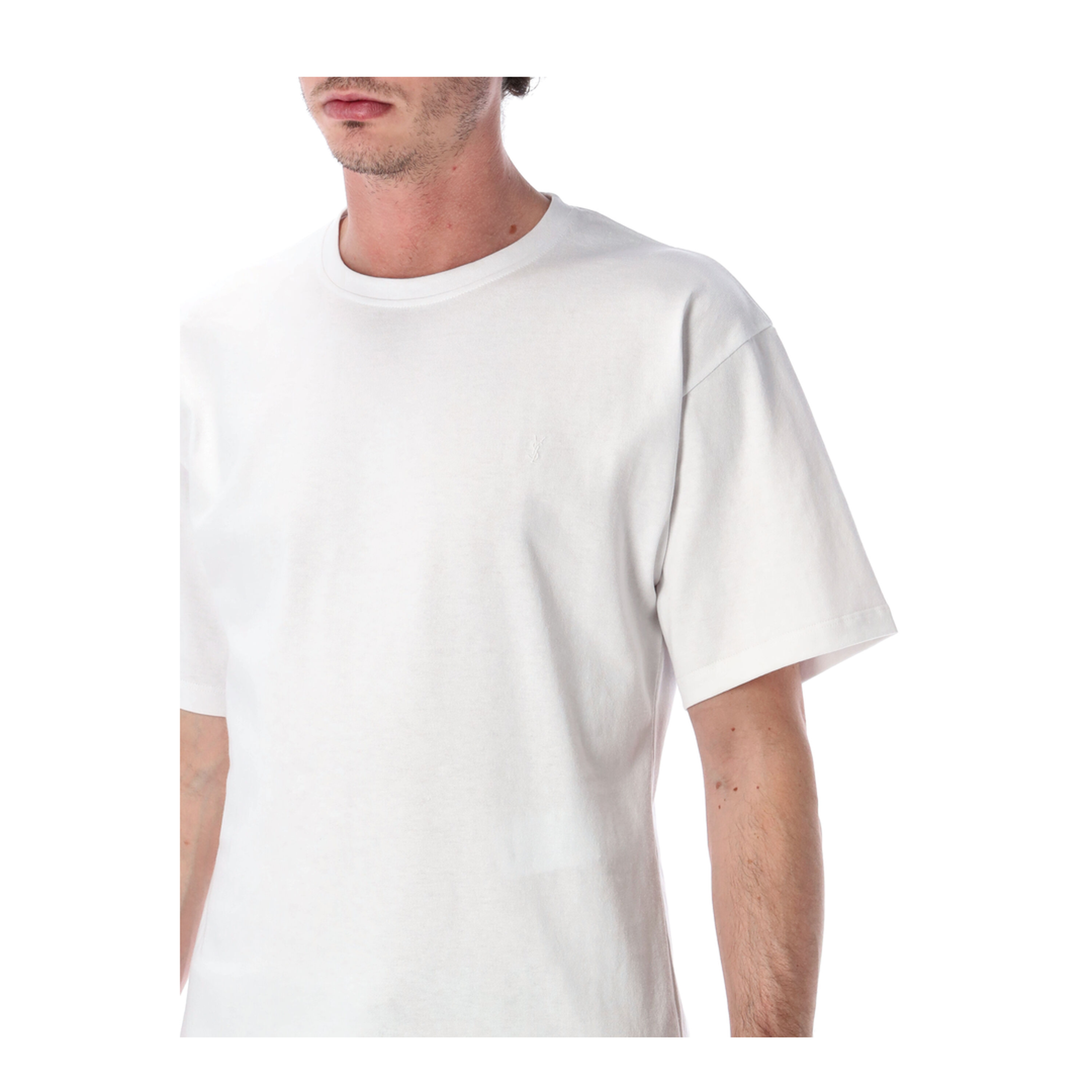 MAYFEYR - Saint Laurent - T-Shirts And Polos White - 862769Y38AK9538