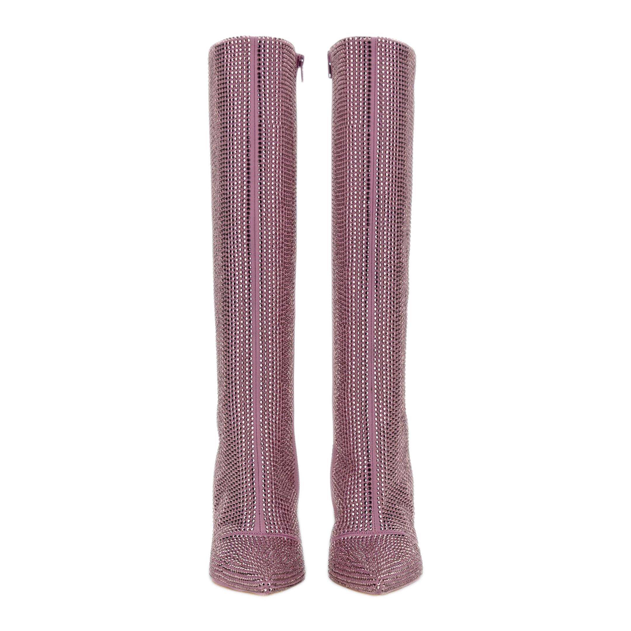 MAYFEYR - LEONIE HANNE X LIU JO - High Boot With Rhinestones - SA2711TX001S1201VIOLET