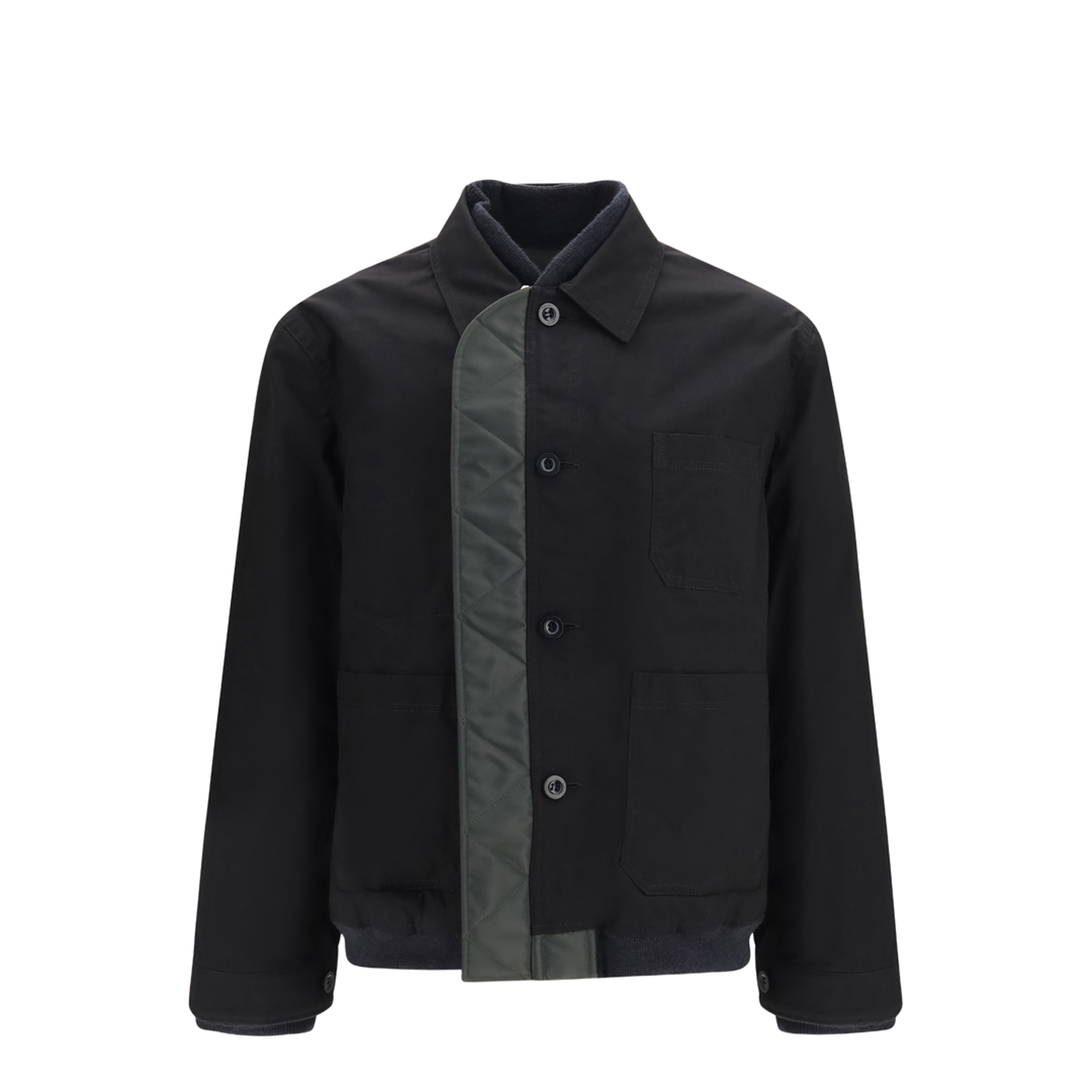 MAYFEYR - Sacai - Nylon Ripstop Twill Bomber Jacket - 2604035M