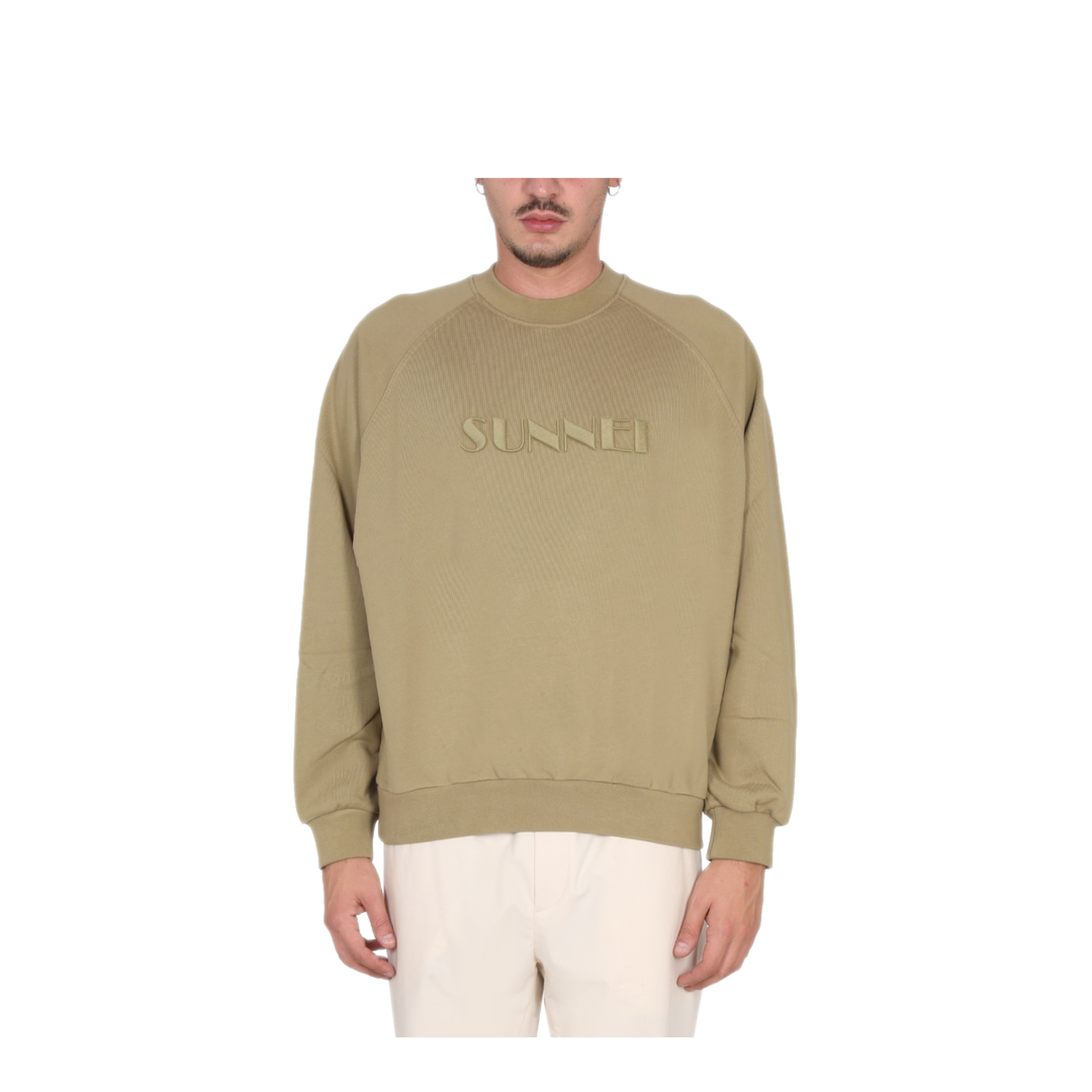 MAYFEYR - Sunnei - Sweatshirt With Logo Embroidery - MRTWXJER027COT0290126