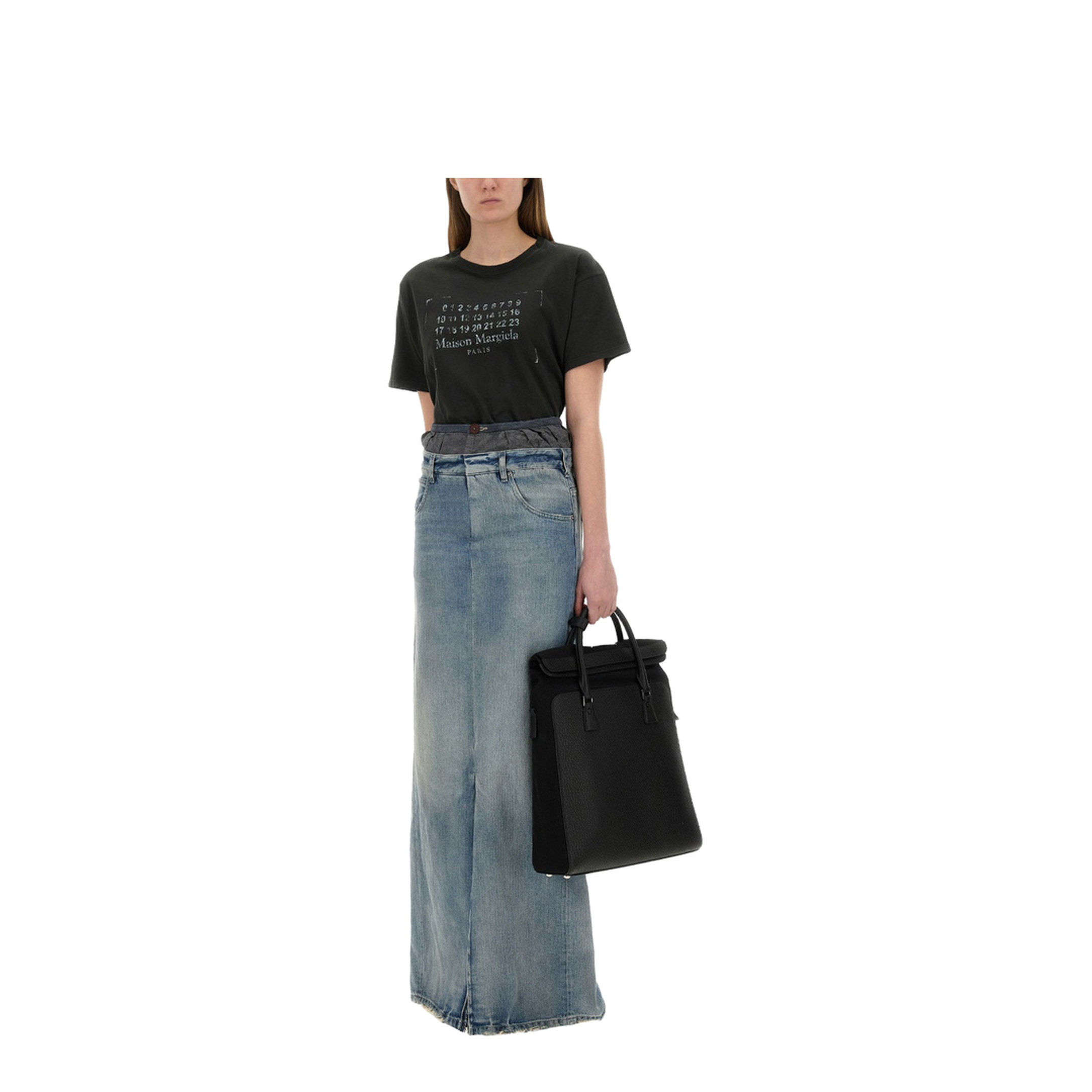Anonymity of the Lining Denim Skirt
