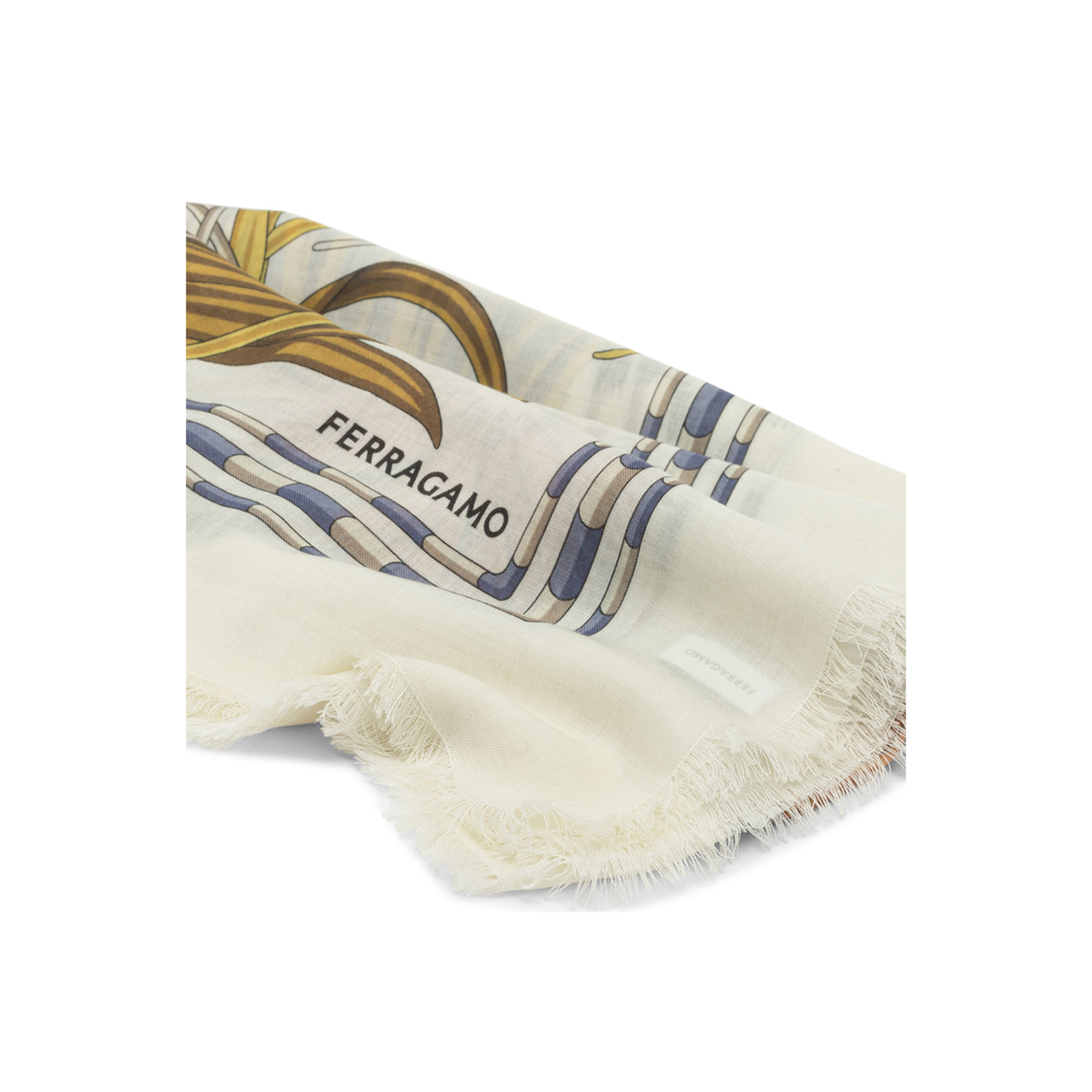 MAYFEYR - Ferragamo - Rooster Cashmere And Silk Scarf - 0790816