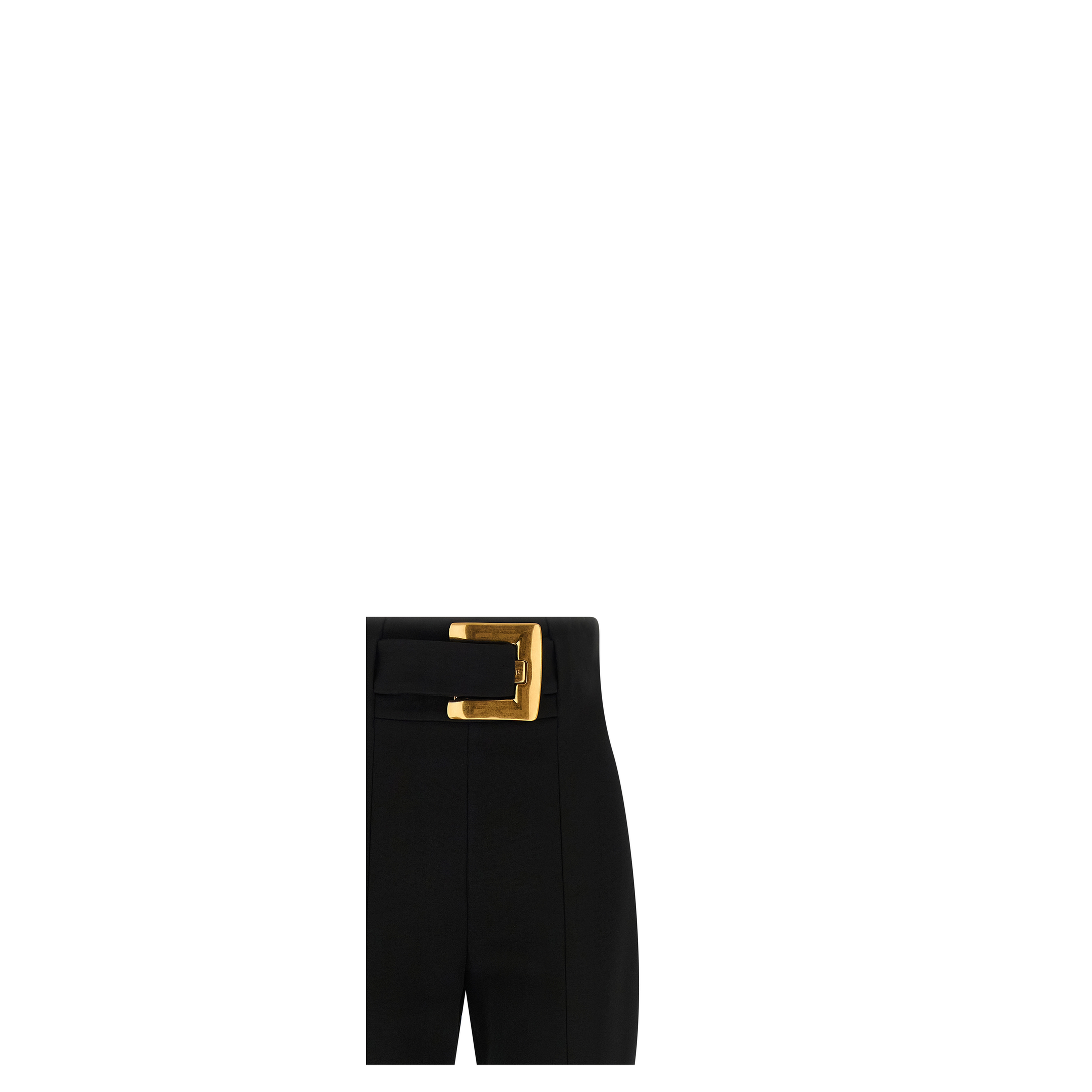 Stretch Trousers with Belt