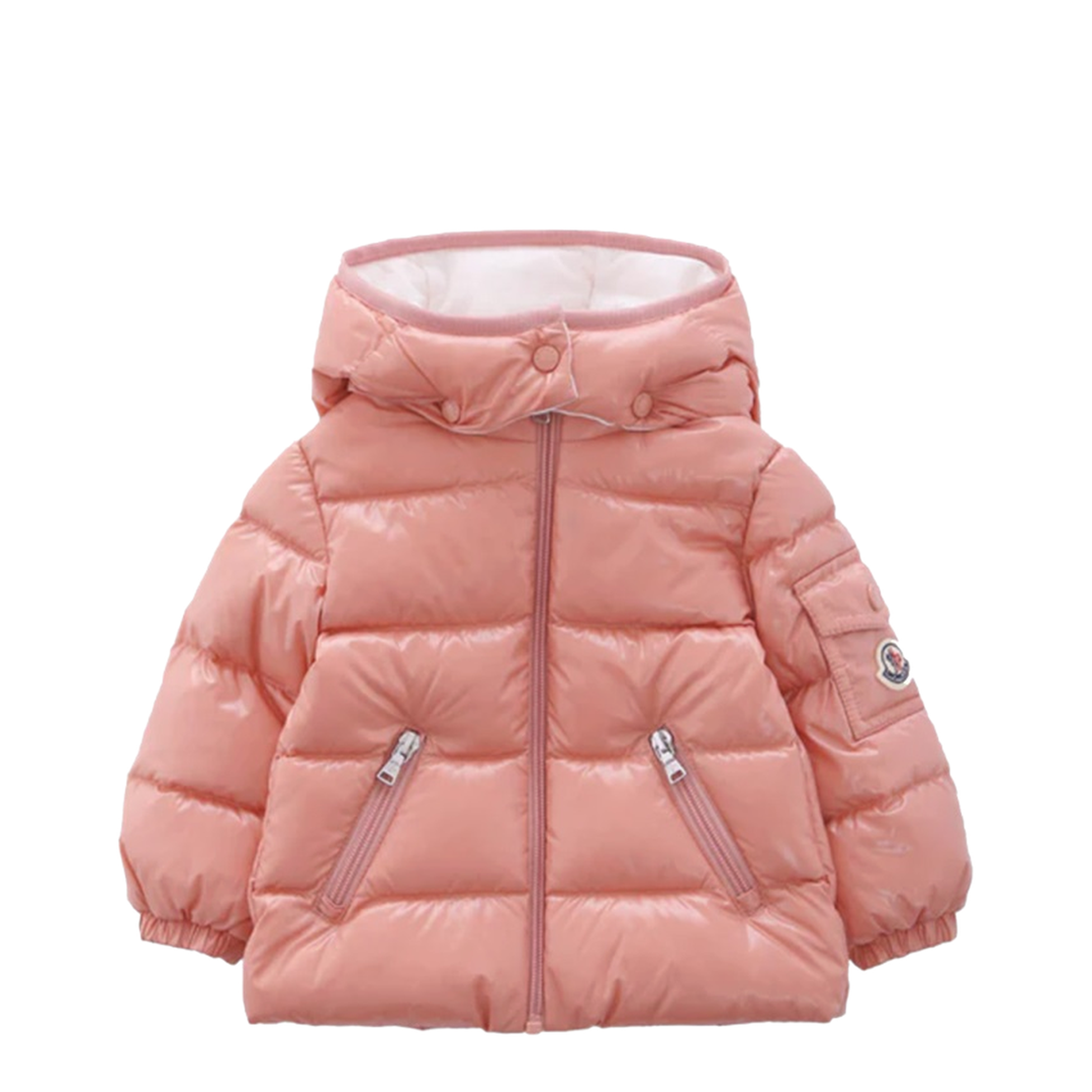 Jacket with Logo and Hood