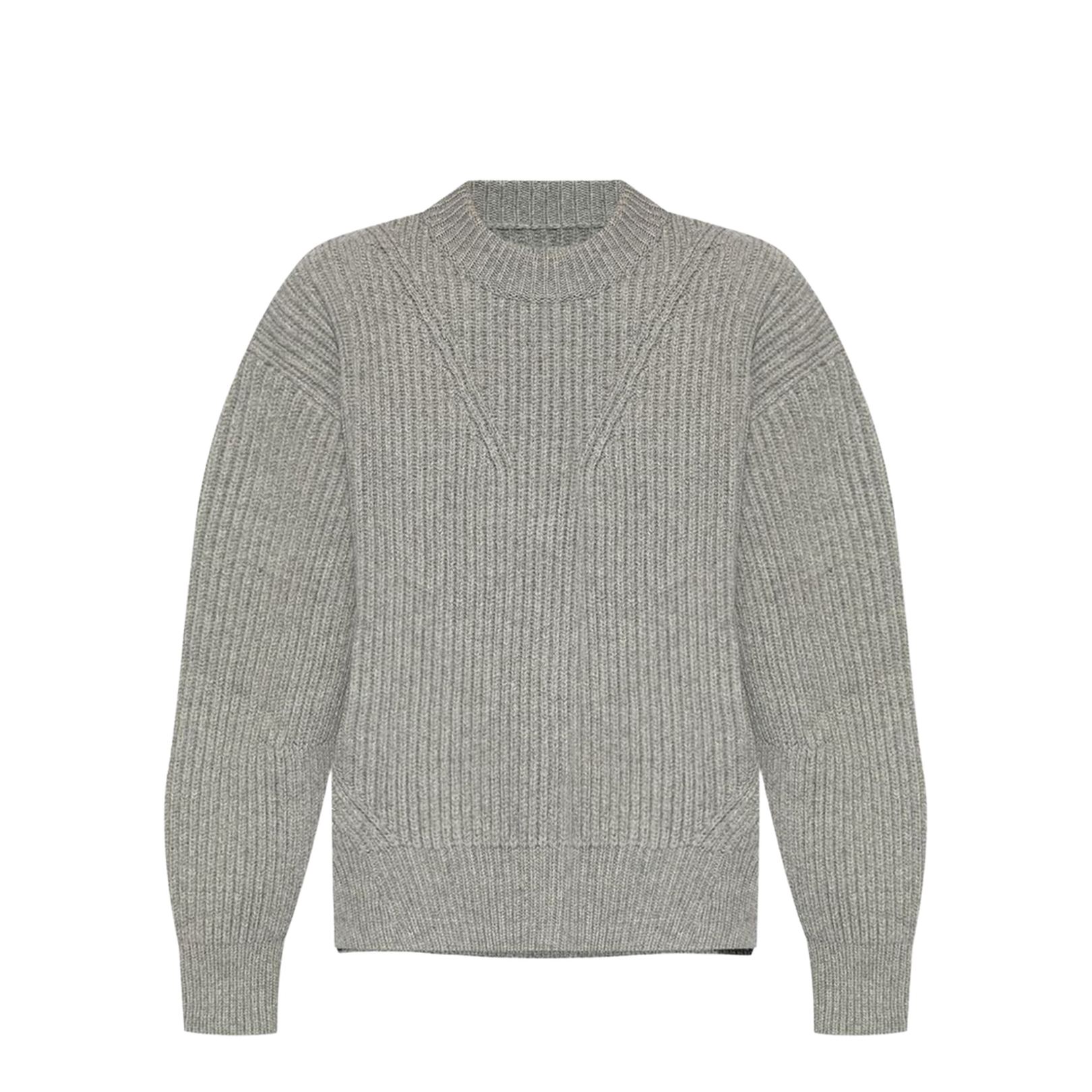 Ribbed Crew Neck Sweater
