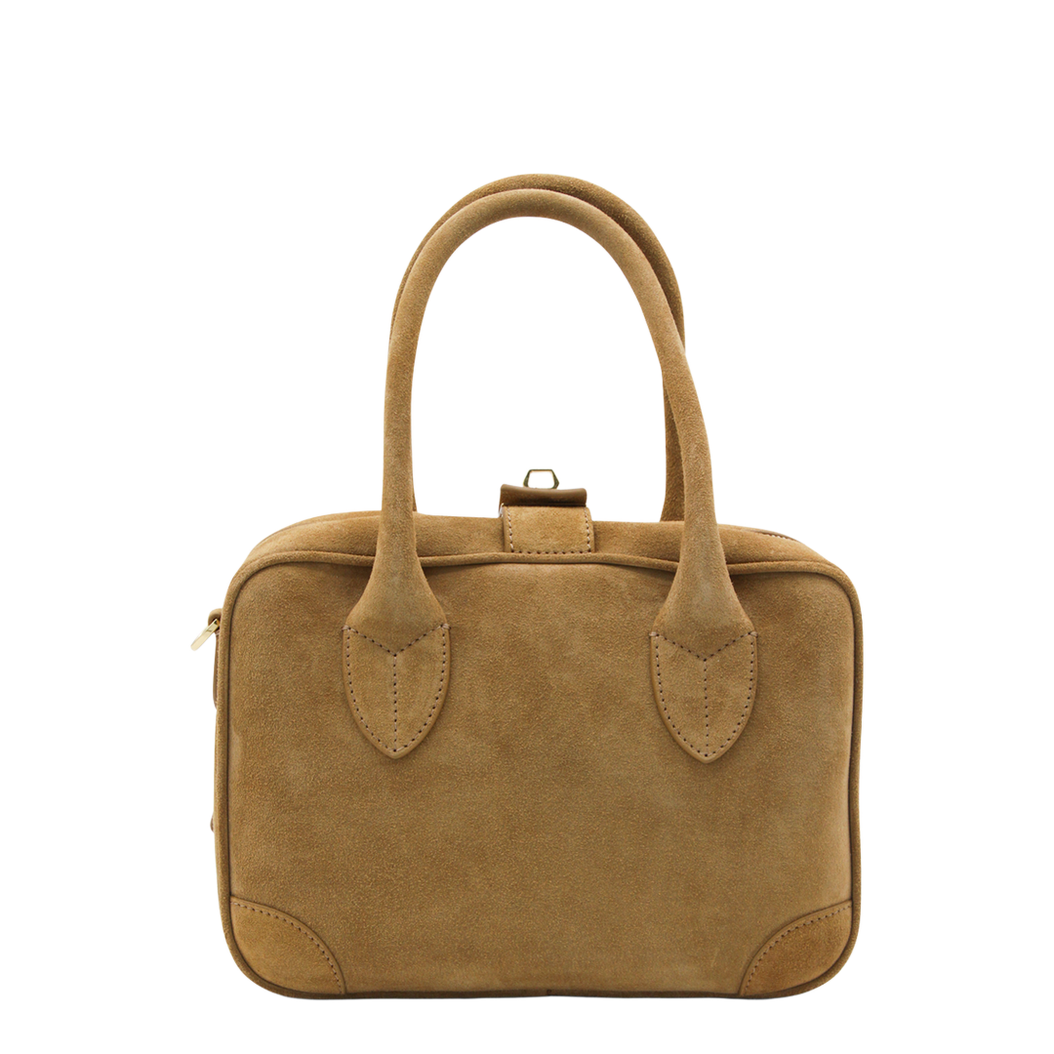 Vita Suede Leather Tote Bag
