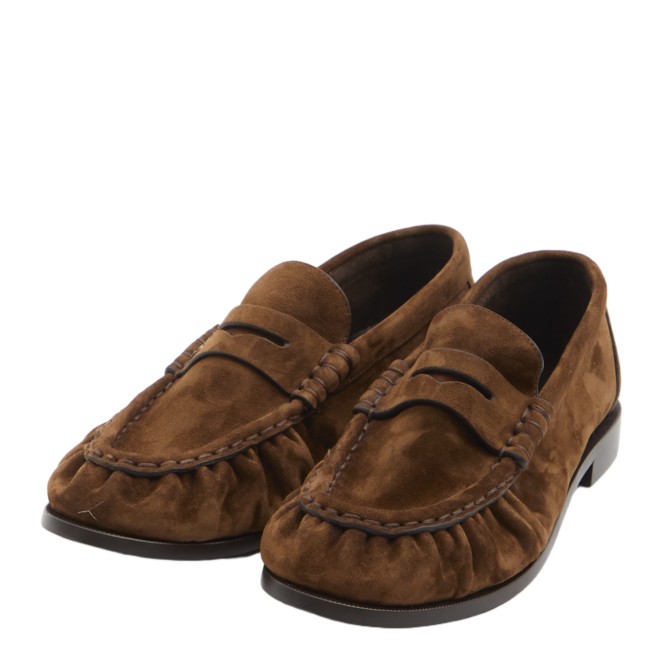 MAYFEYR - Saint Laurent - Loafer Supple In Suede In Brown - 81890827DTT2319
