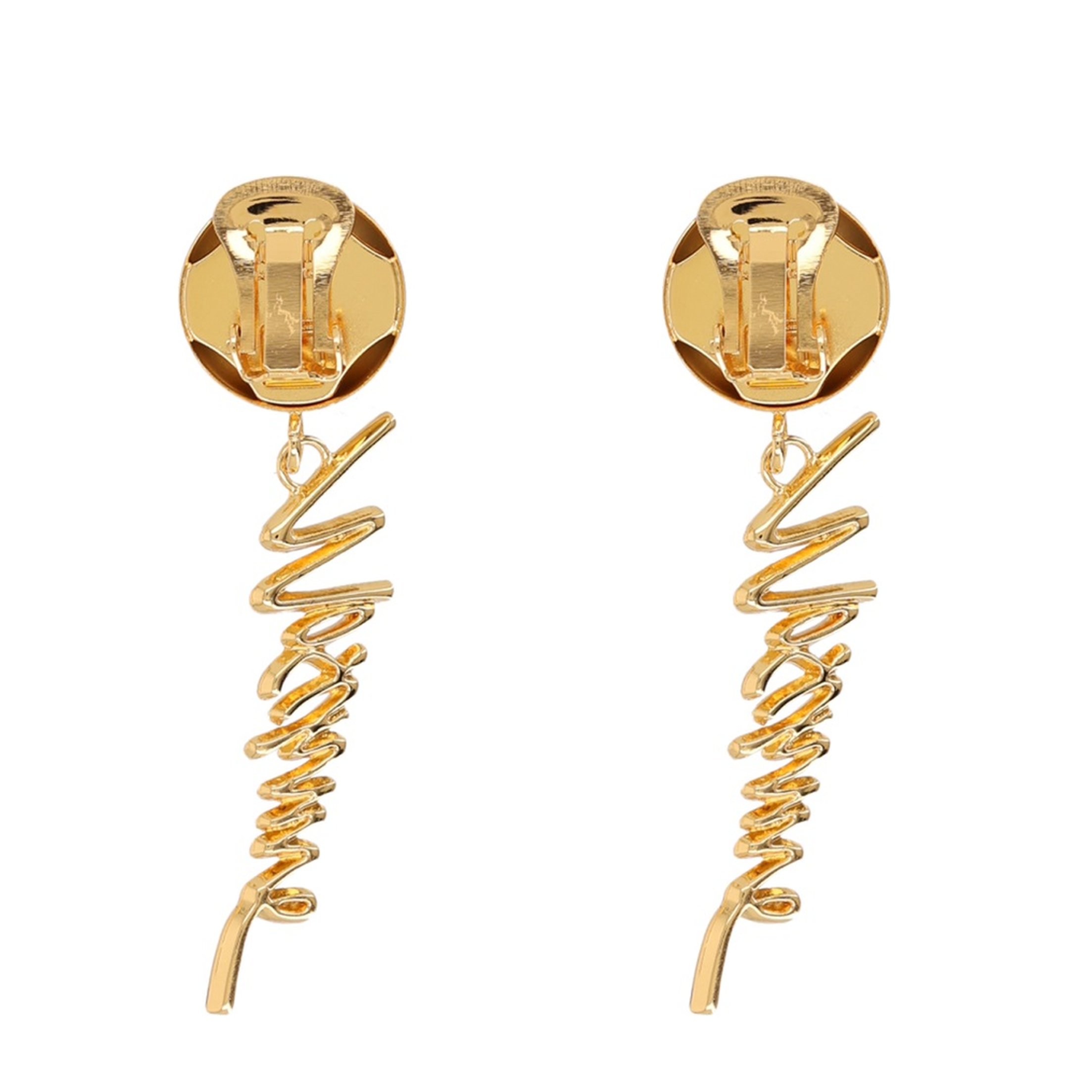 MAYFEYR - Moschino - Logo Earrings - 911684020606