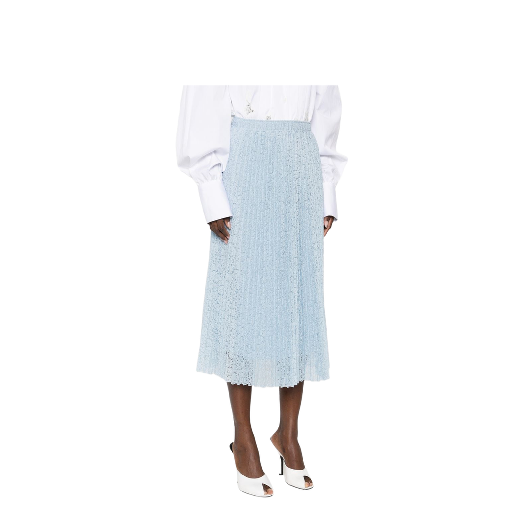 MAYFEYR - Ermanno Scervino - Clear Blue Skirt - D482O374EWF54030